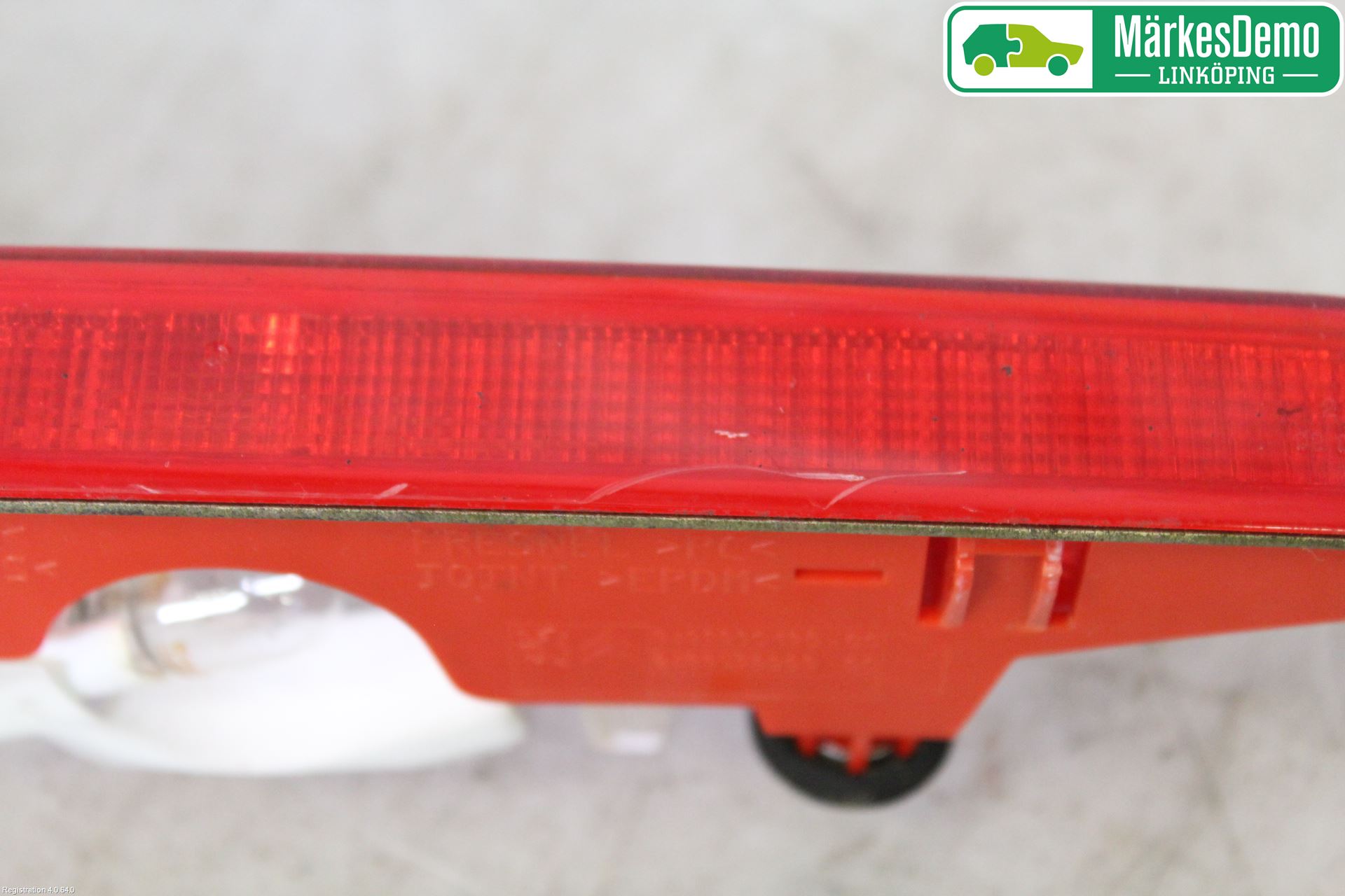 Peugeot PARTNER 08-15 Bromsljus Bakruta