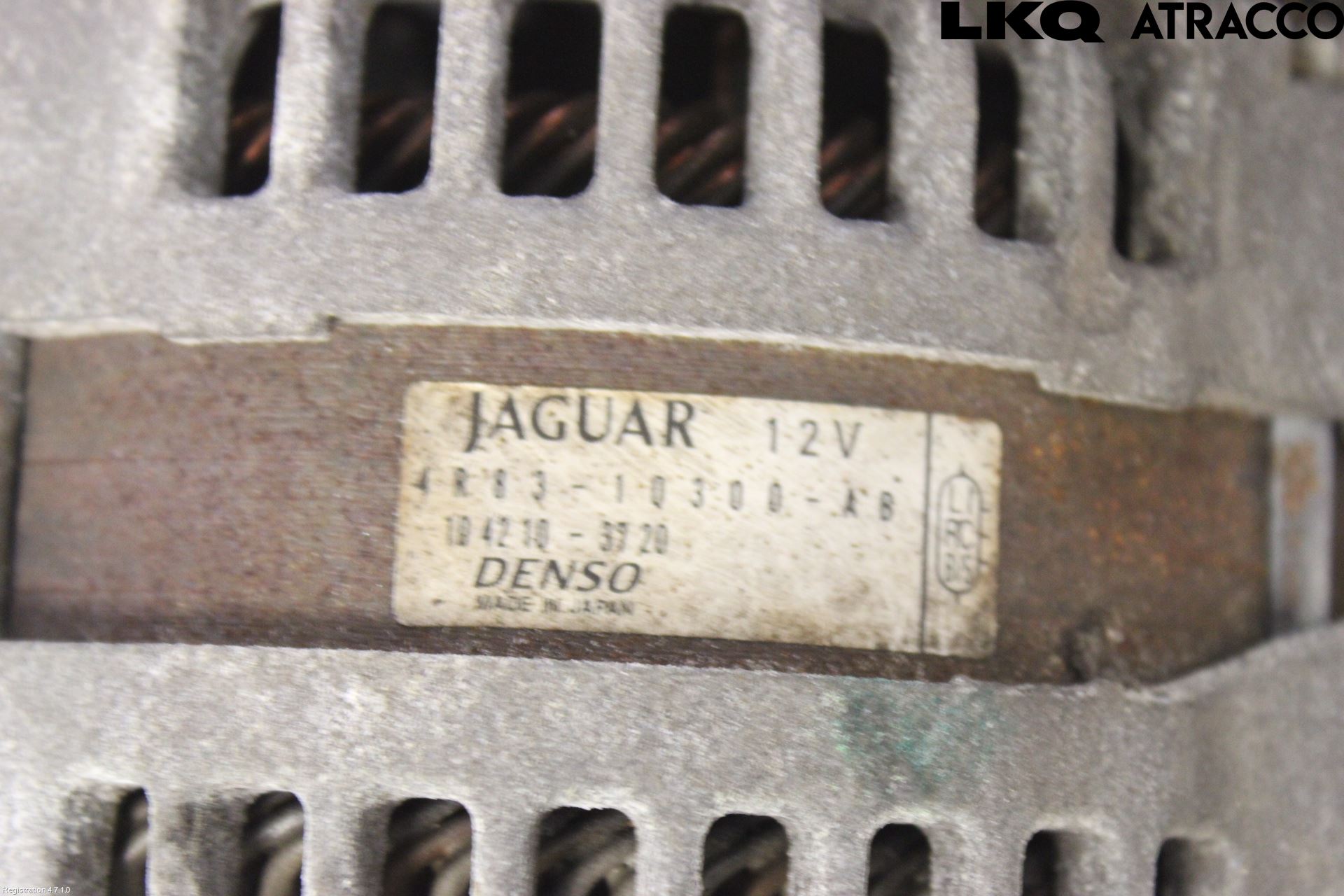 Jaguar S-TYPE Generator