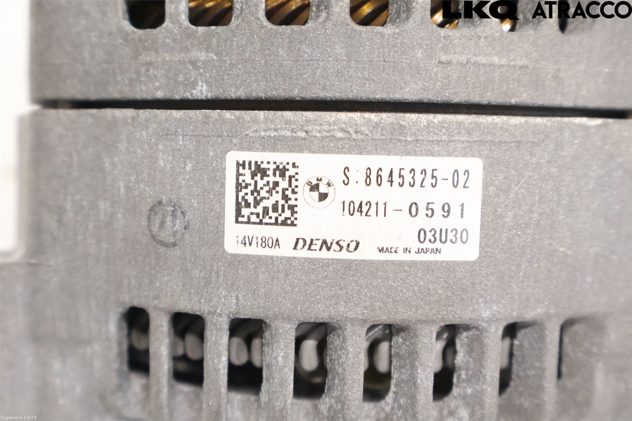 BMW 1 F20/F21 11-19 Generator