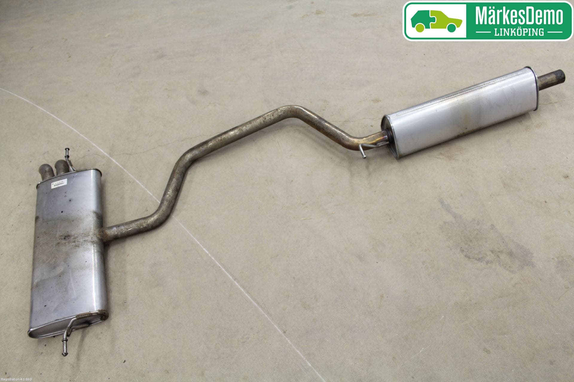 Volkswagen VW GOLF / E-GOLF VII 13-20 Avgas Halvsats