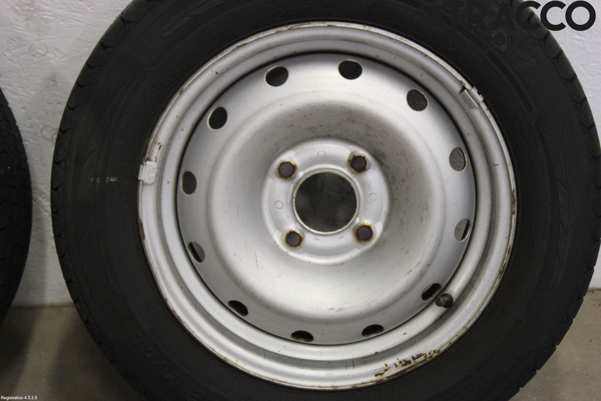 Citroen BERLINGO  03-07 Sommardäck Plåtfälg 4St