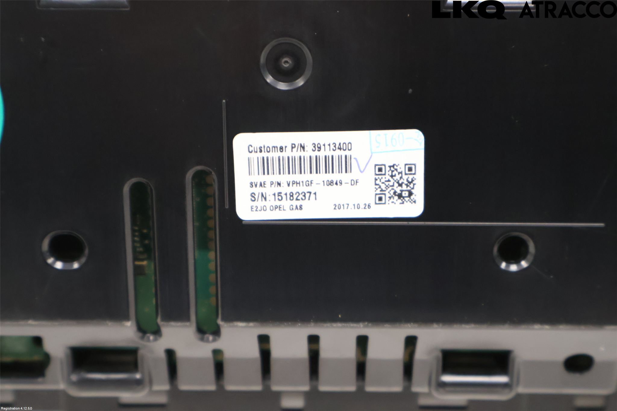 Opel INSIGNIA 17- Instrument Komb