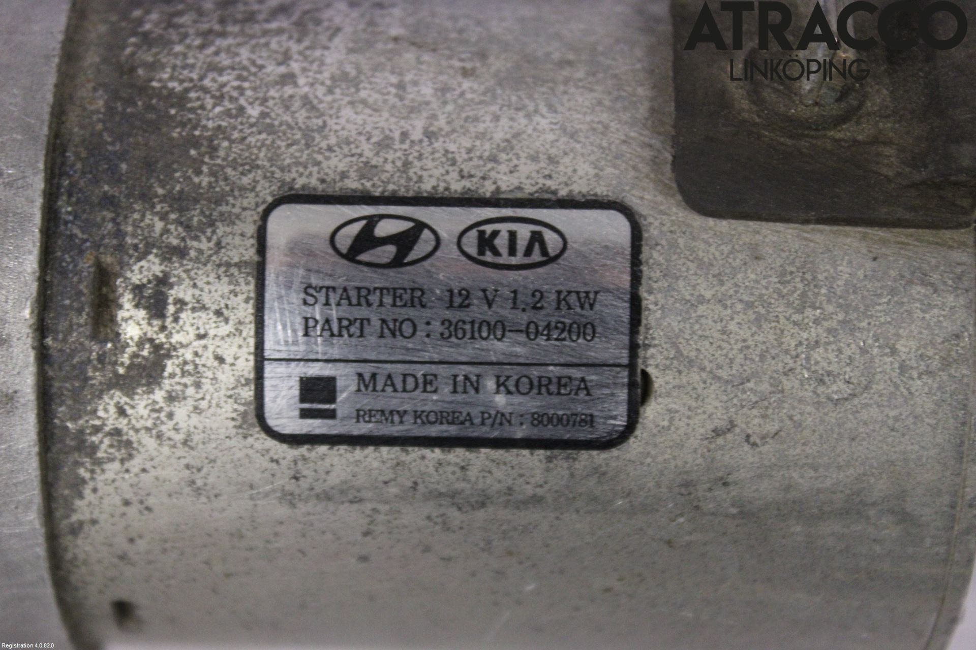 Hyundai i20 GB 15-20 Startmotor