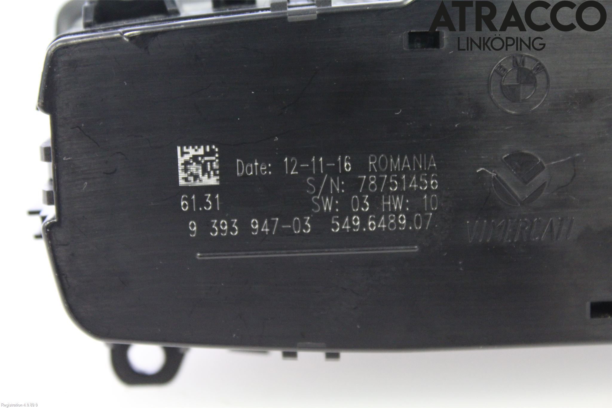 BMW 3 F30/F31/F80 12-19 Strömställare Ljus