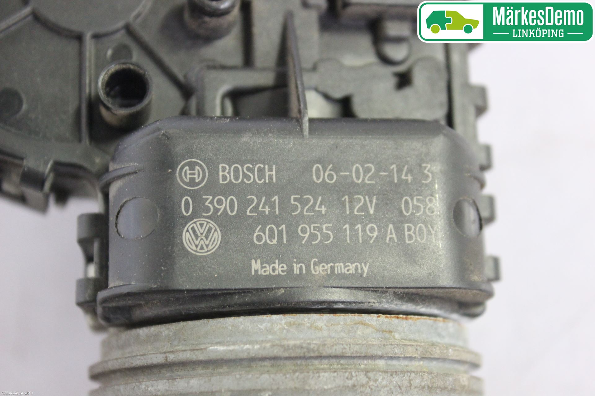 Skoda FABIA 99-07 Torkarmotor Vindruta