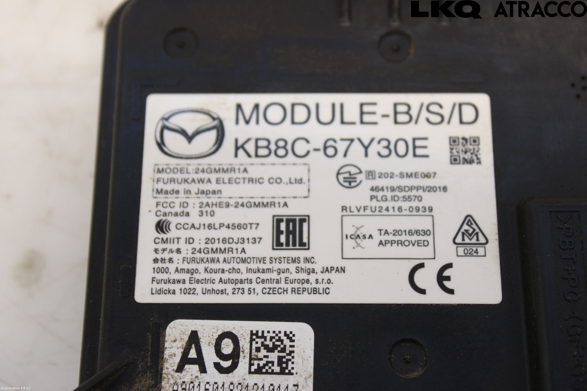 Mazda CX-5 17- Sensor Aktivt Kollisionsskydd