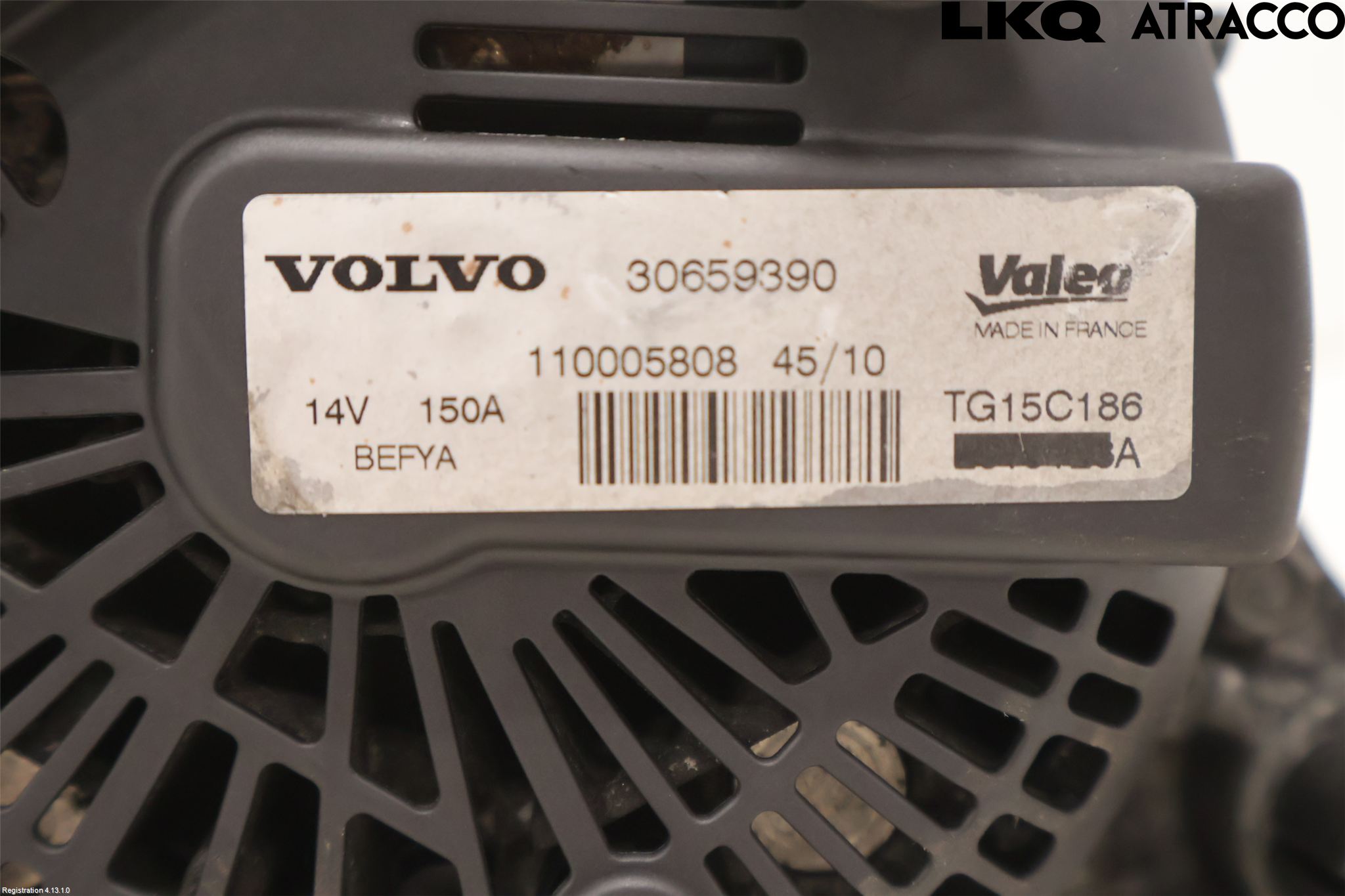 Volvo V70 08-13 Generator