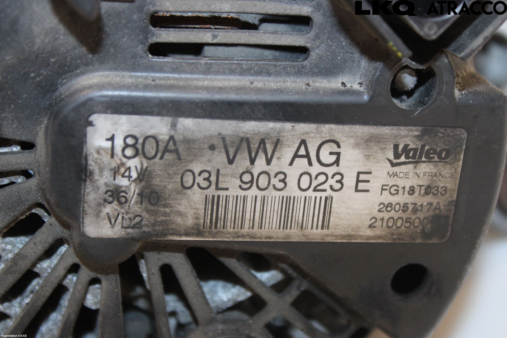 Volkswagen VW PASSAT CC 08-16 Generator