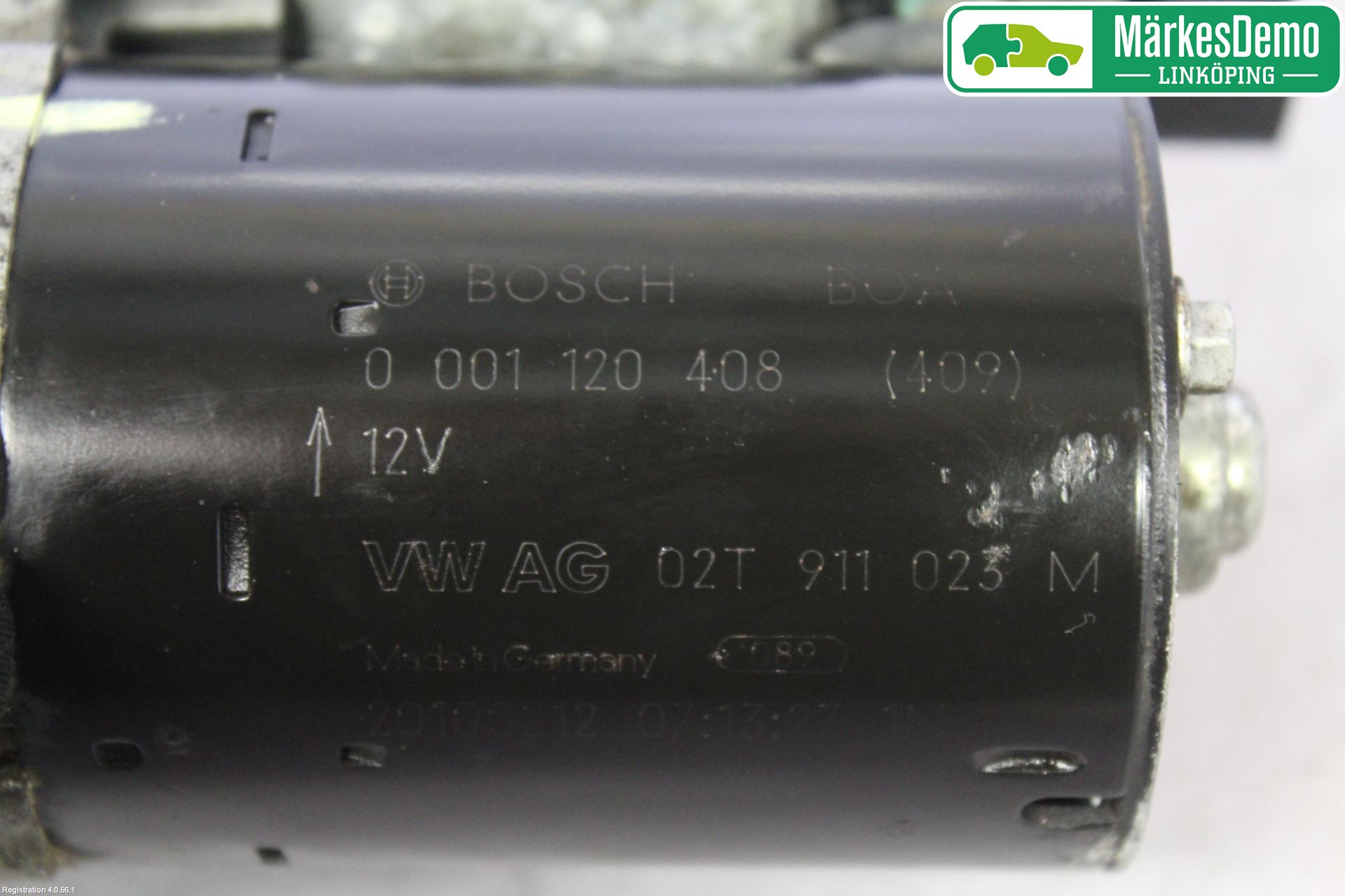 Volkswagen VW GOLF VI 09-13 Startmotor