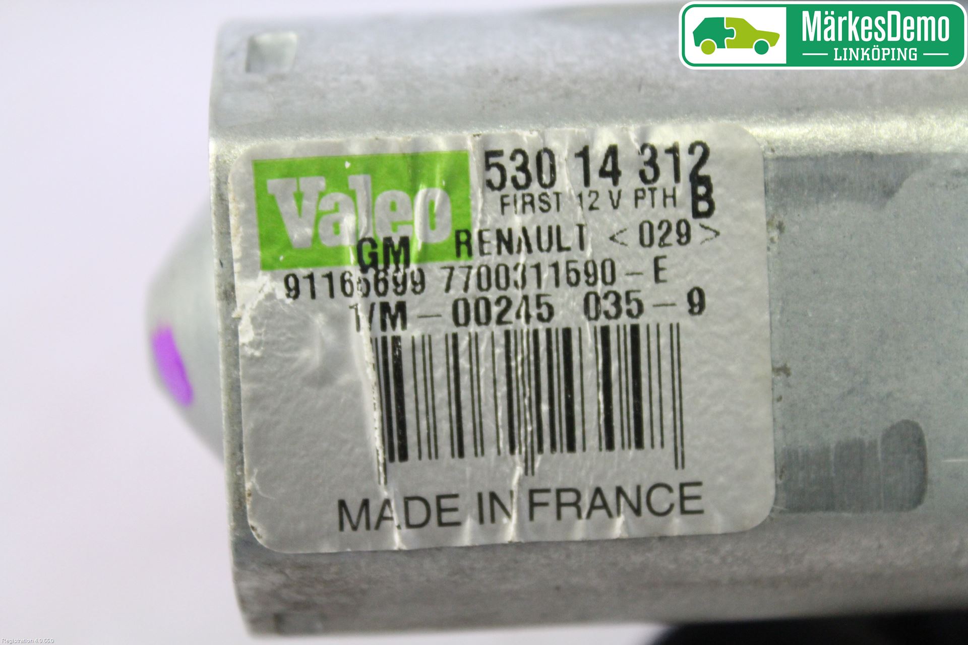 Renault TRAFIC   02-14 Torkarmotor Baklucka