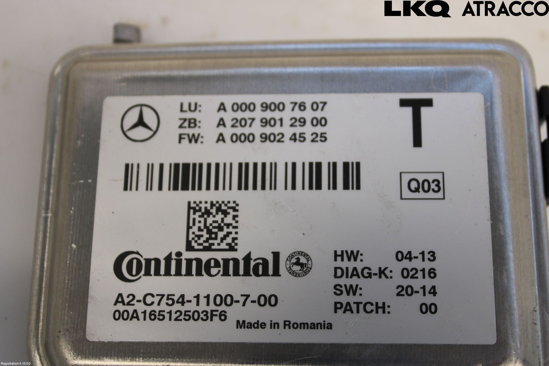 Mercedes-Benz MB CLA-KLASS (C117/X117) 13-19 Sensor Aktivt Kollisionsskydd