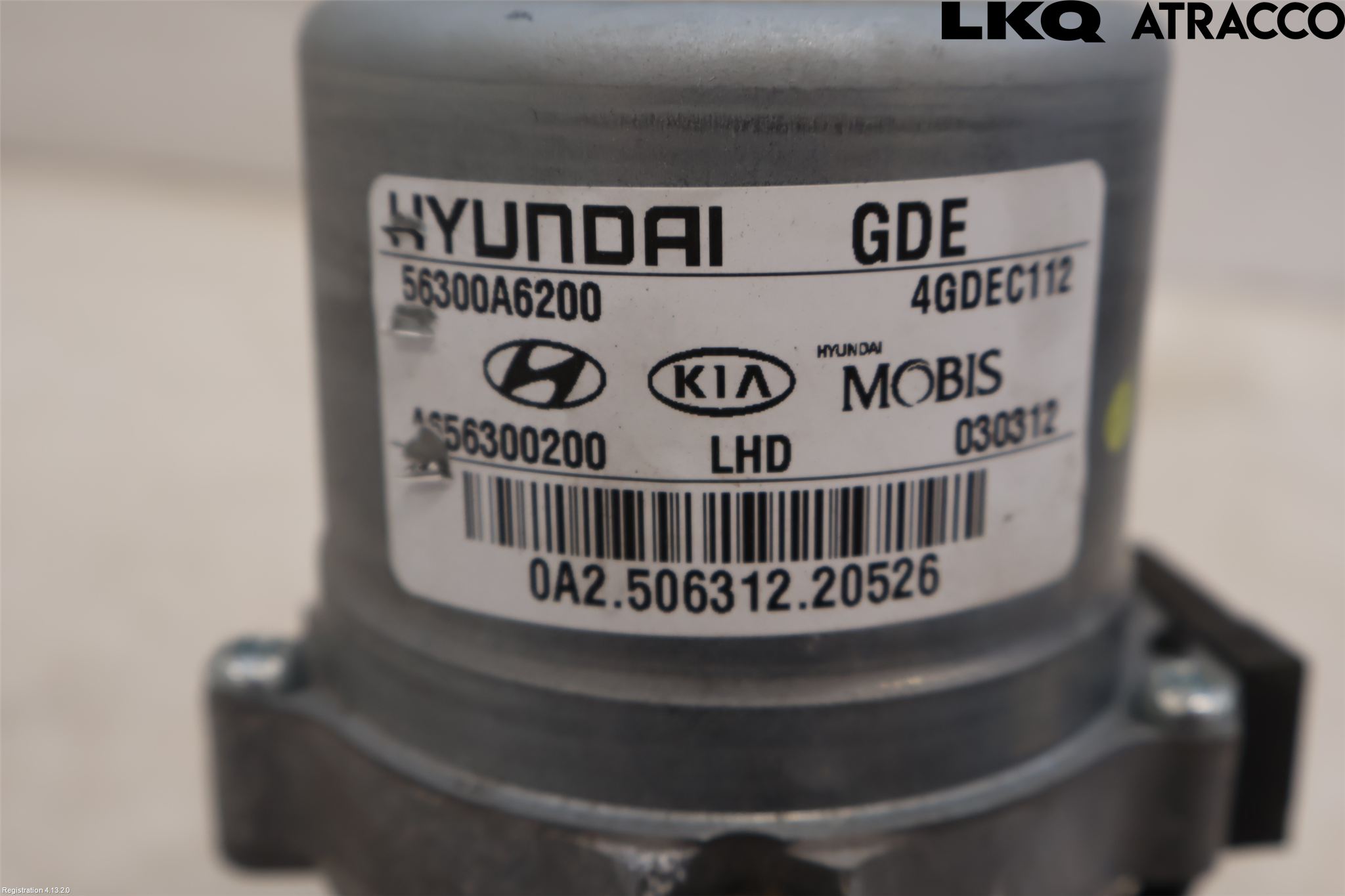 Hyundai i30 GD 13-17 Rattaxelagg Med Inb Servo