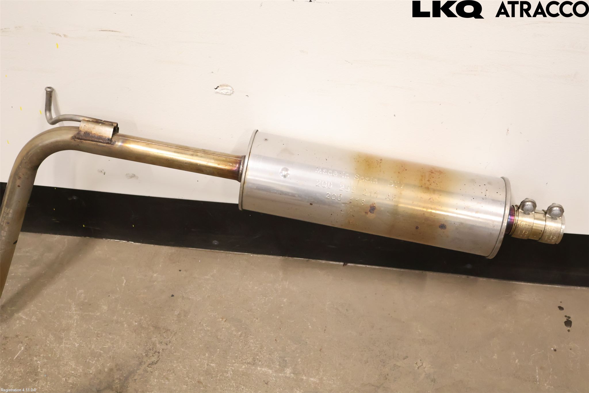 Volkswagen VW T-CROSS 19- Avgas Halvsats