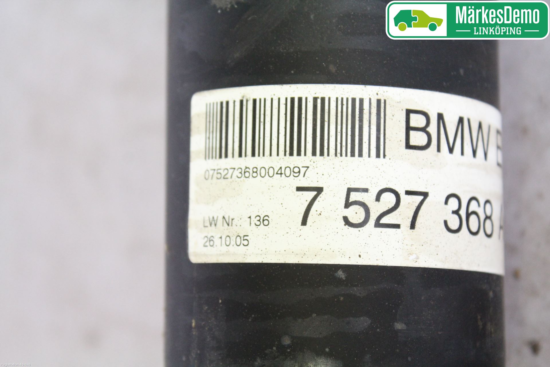 BMW 3 E90/91 SED/TOU 05-12 Mellanaxel Komp