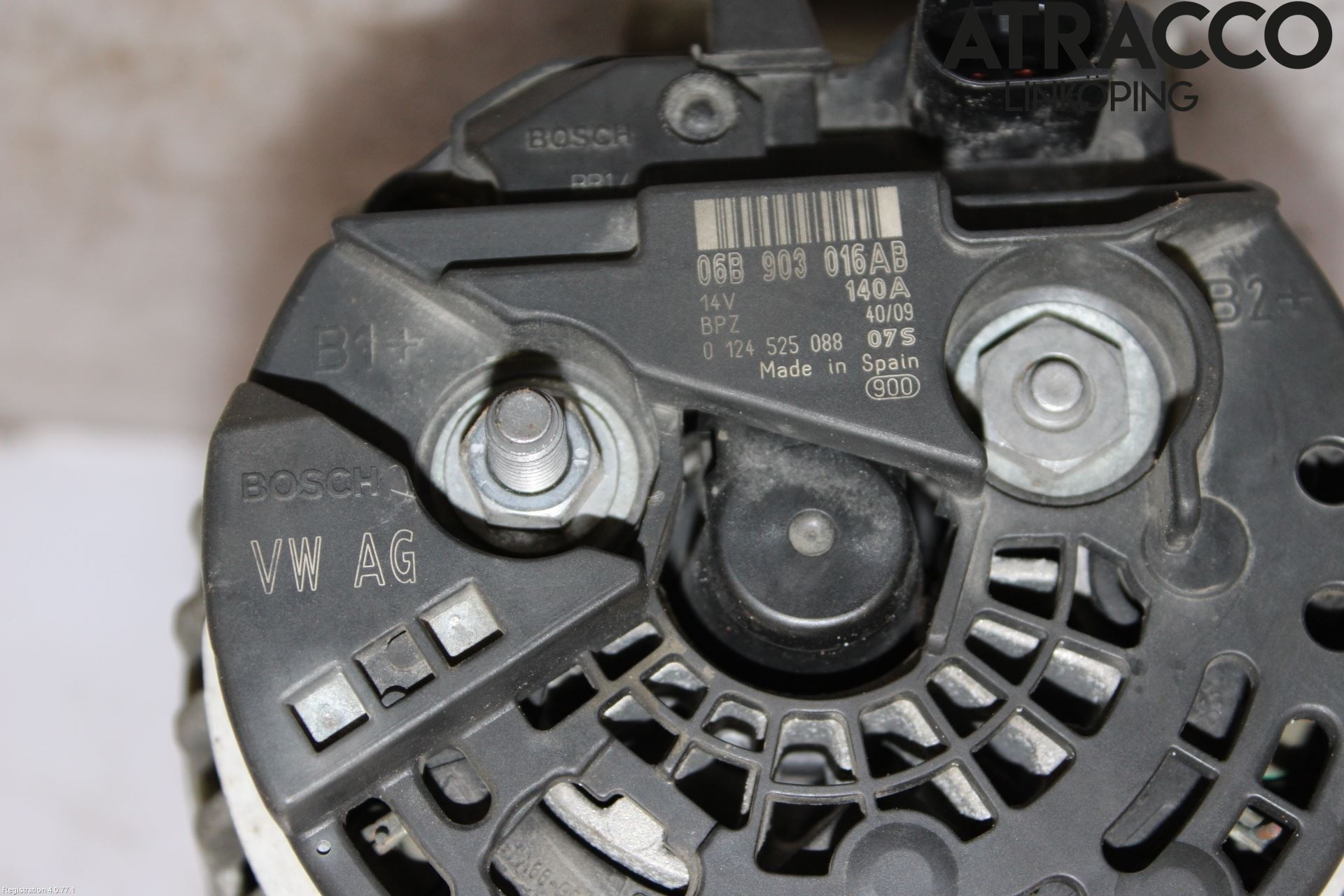 Volkswagen VW GOLF VI 09-13 Generator