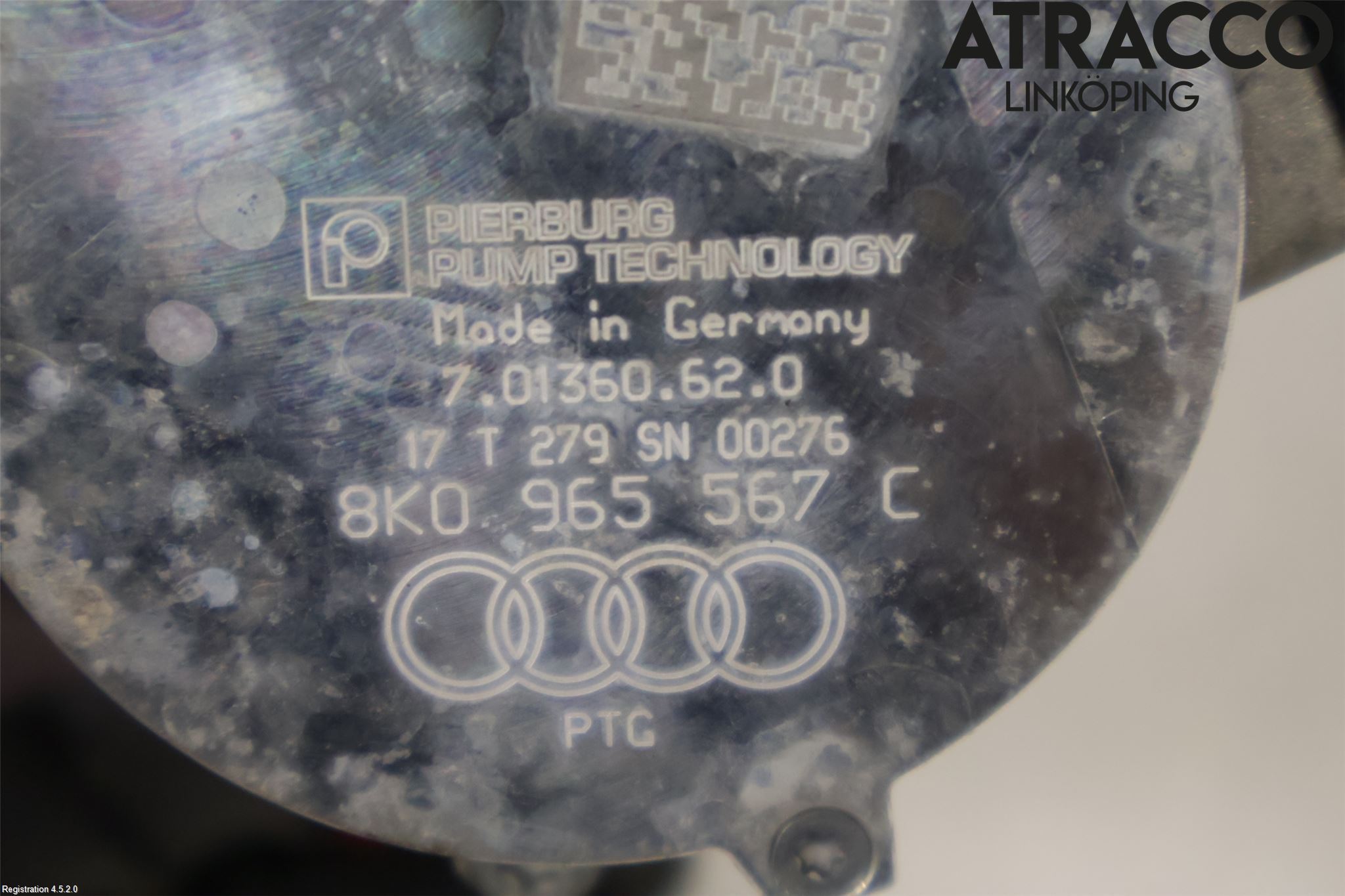 Audi A4/S4 B9 16-19 Vattenpump