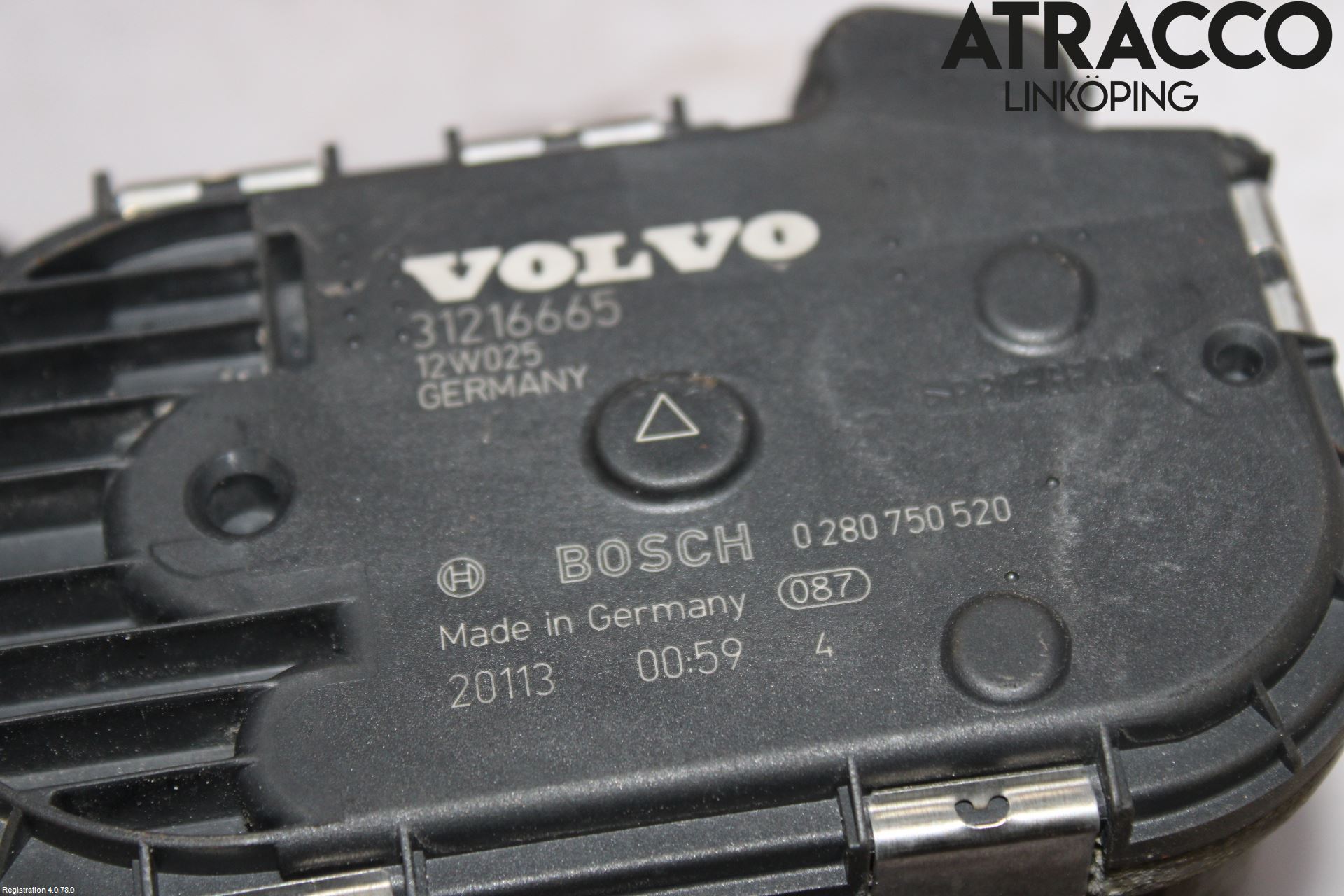 Volvo XC60 09-13 Injspjällhus