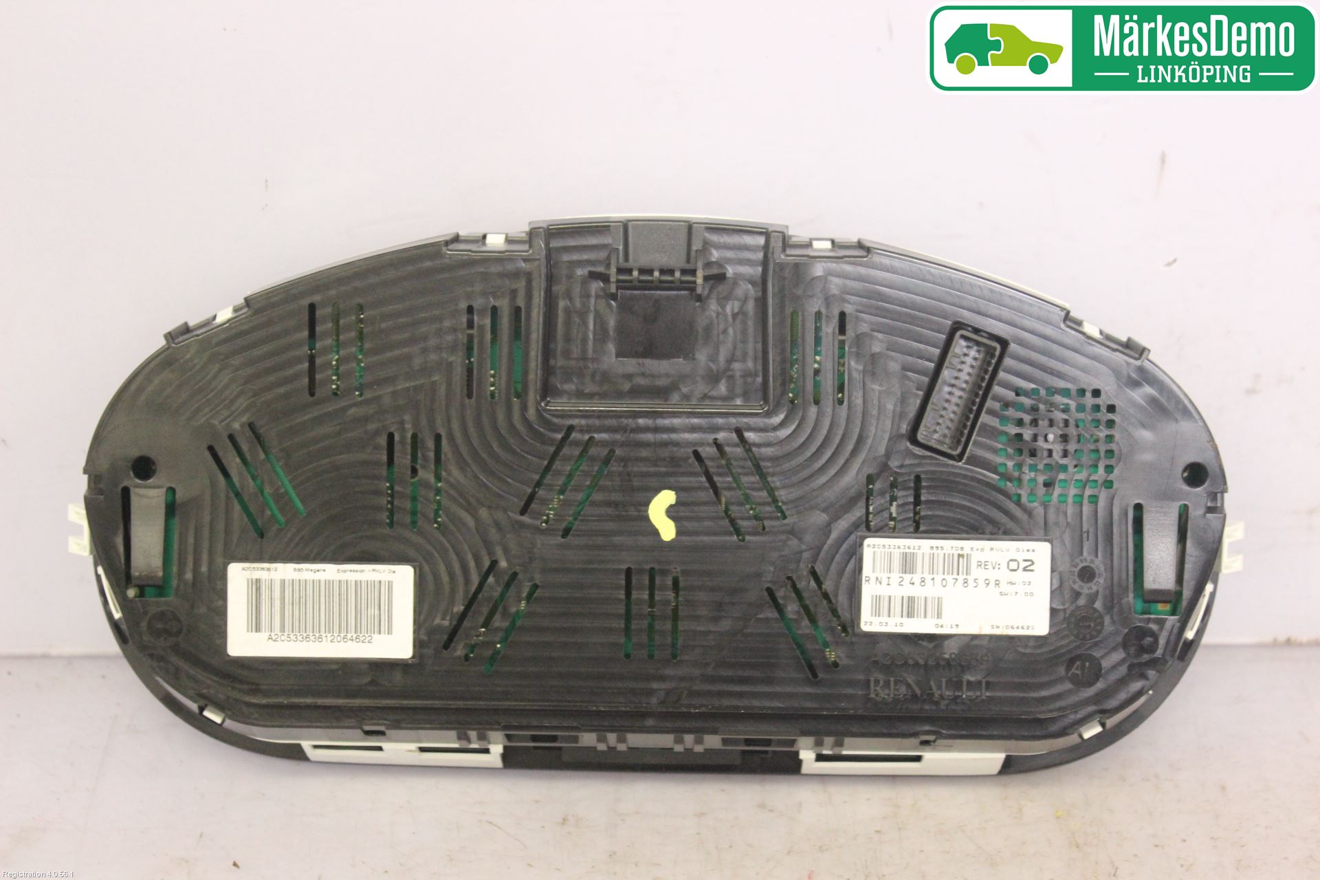 Renault MEGANE III 09-15 Instrument Komb