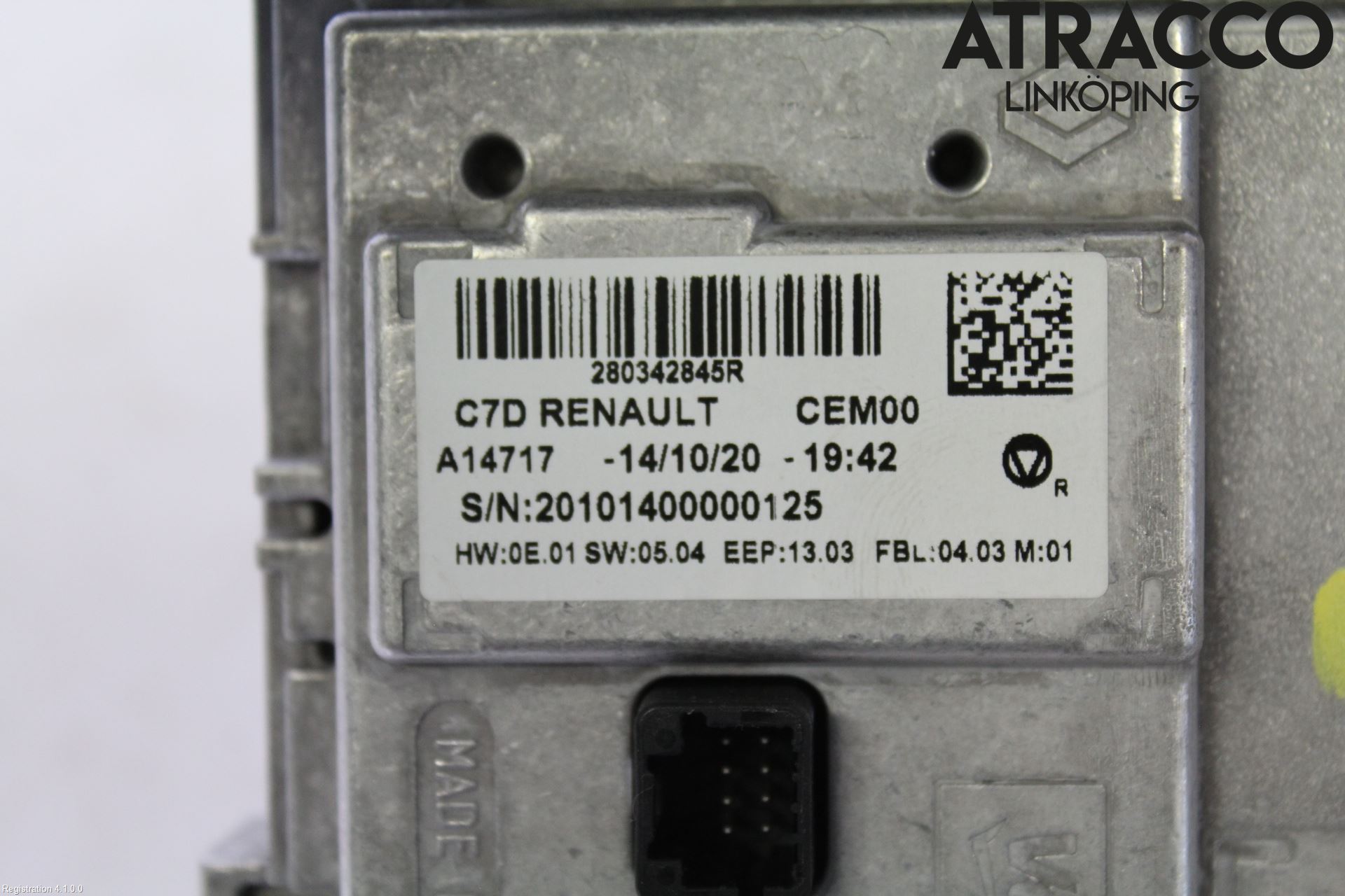 Renault KADJAR 15- Multifunktionsdisplay