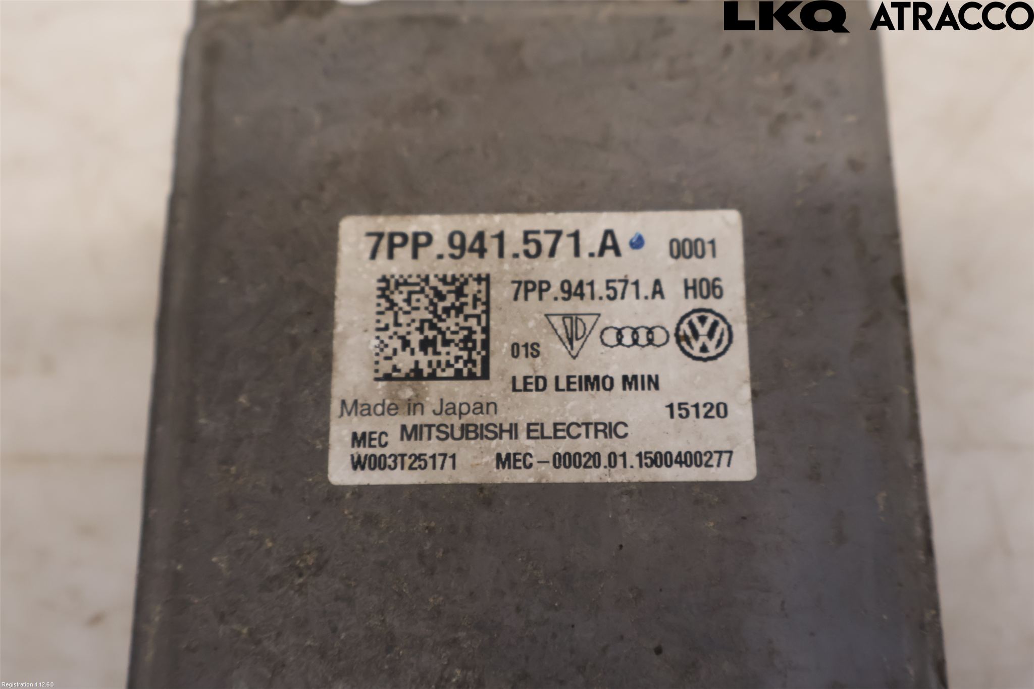 Volkswagen VW PASSAT 15-19 Styrenhet Strålkastare