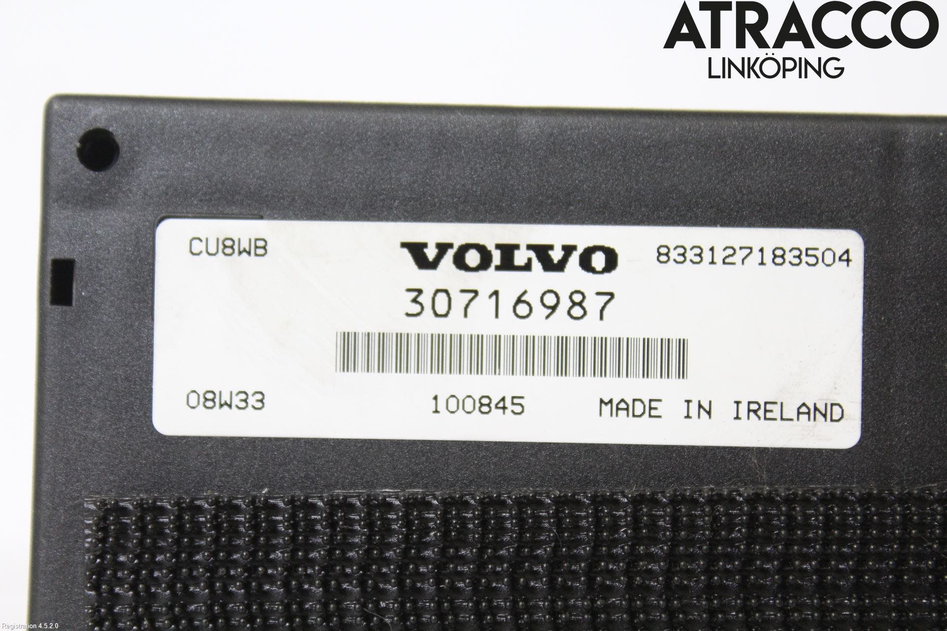 Volvo V70 08-13 Styrenhet Dragkrok