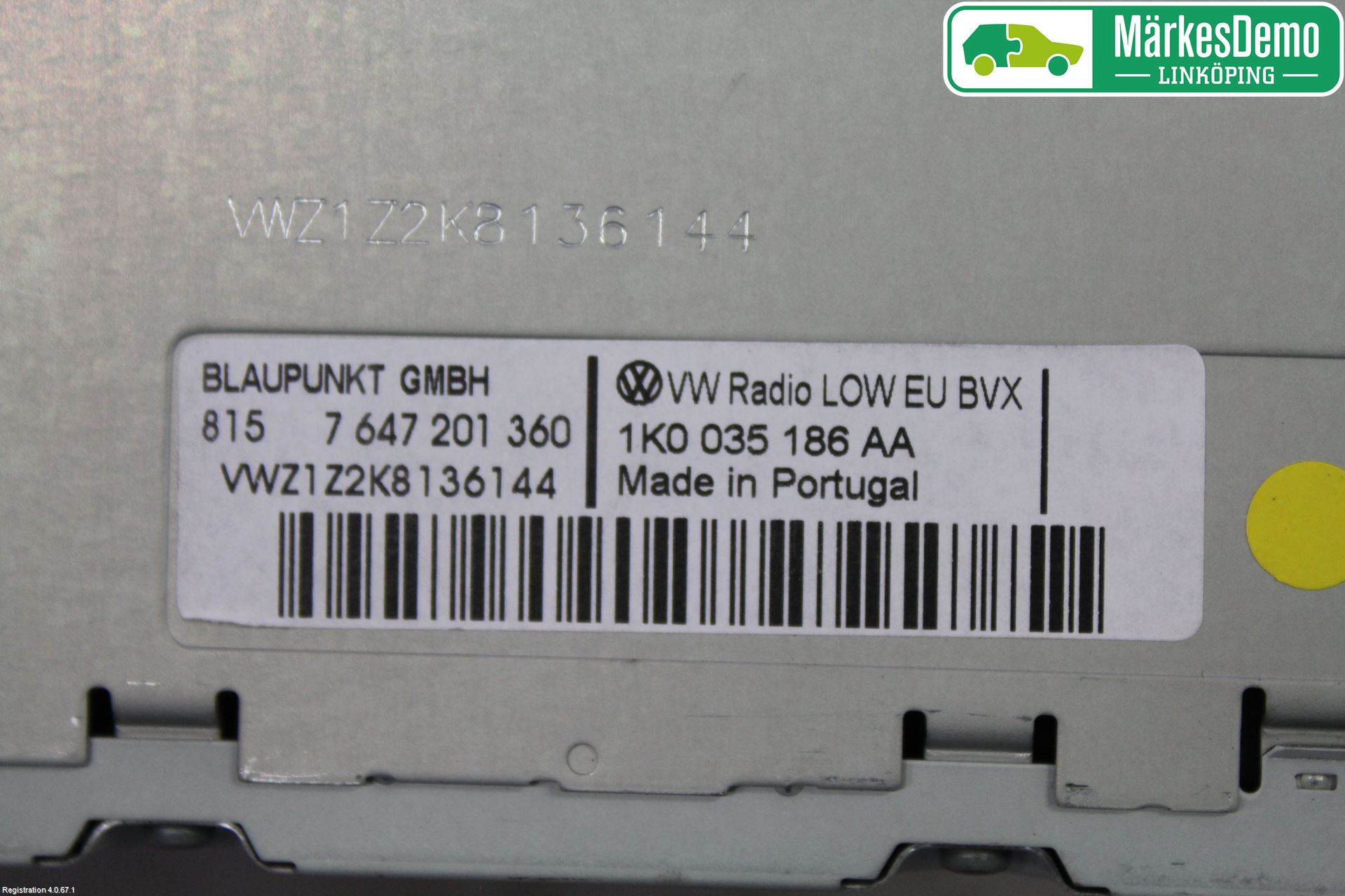 Volkswagen VW PASSAT 05-11 Cd Radio - Multimediapanel