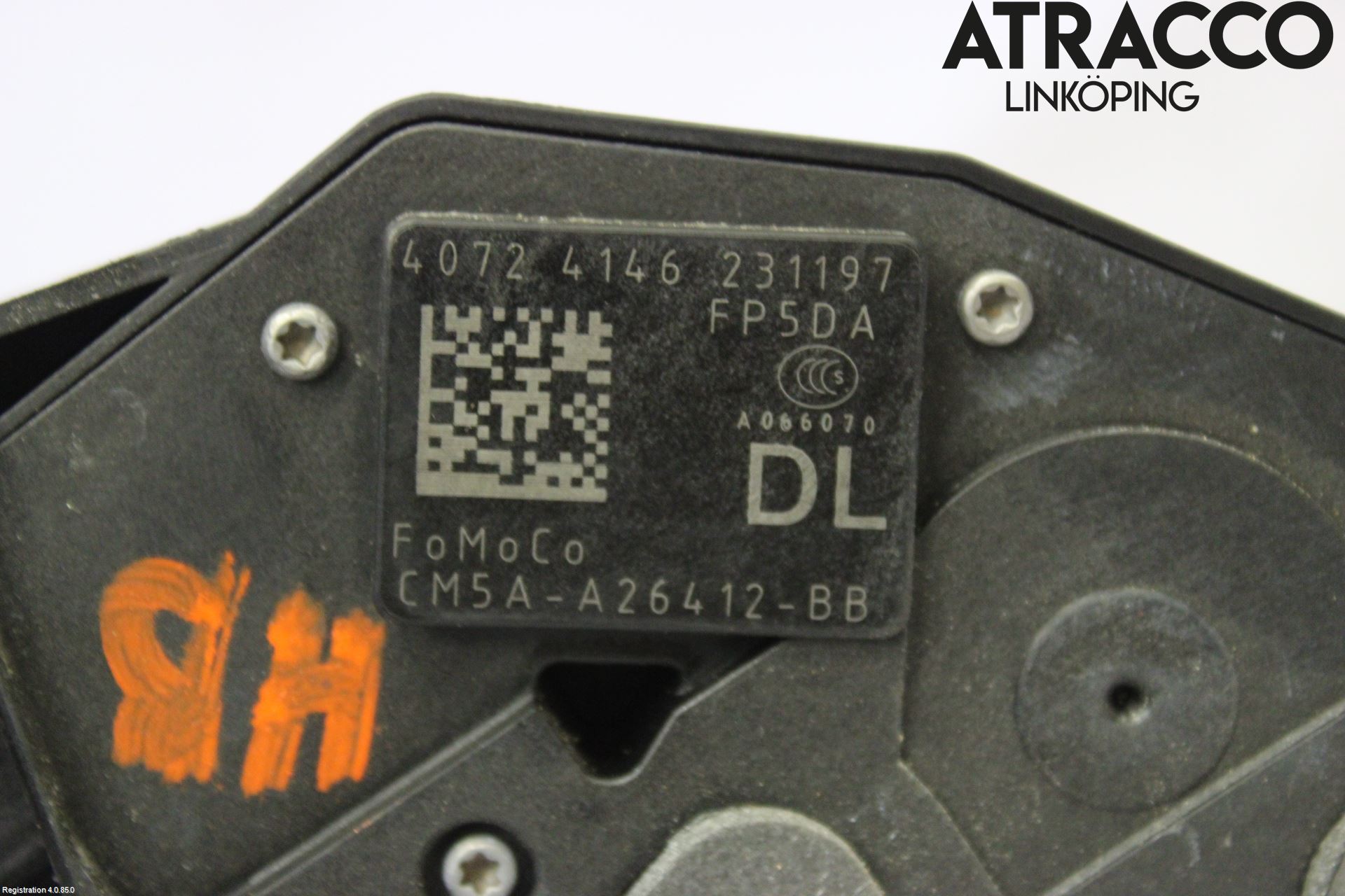 Ford RANGER EU 12-23 Låskista-Dörrlås