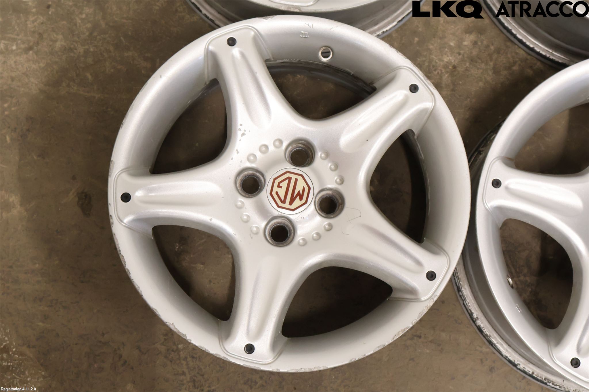 MG F Fälgsats Aluminium