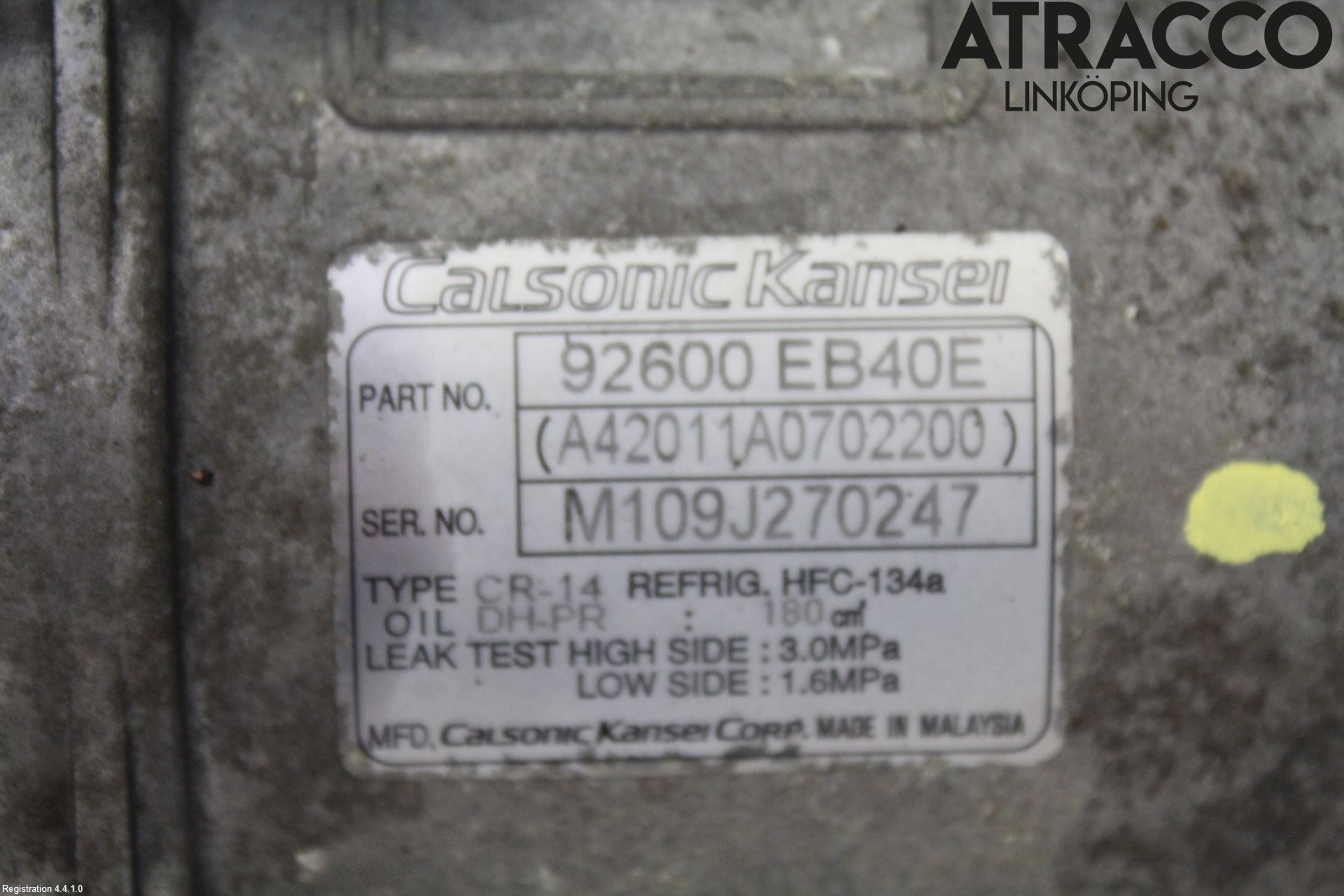 Nissan NAVARA 05-16 Ac Kompressor