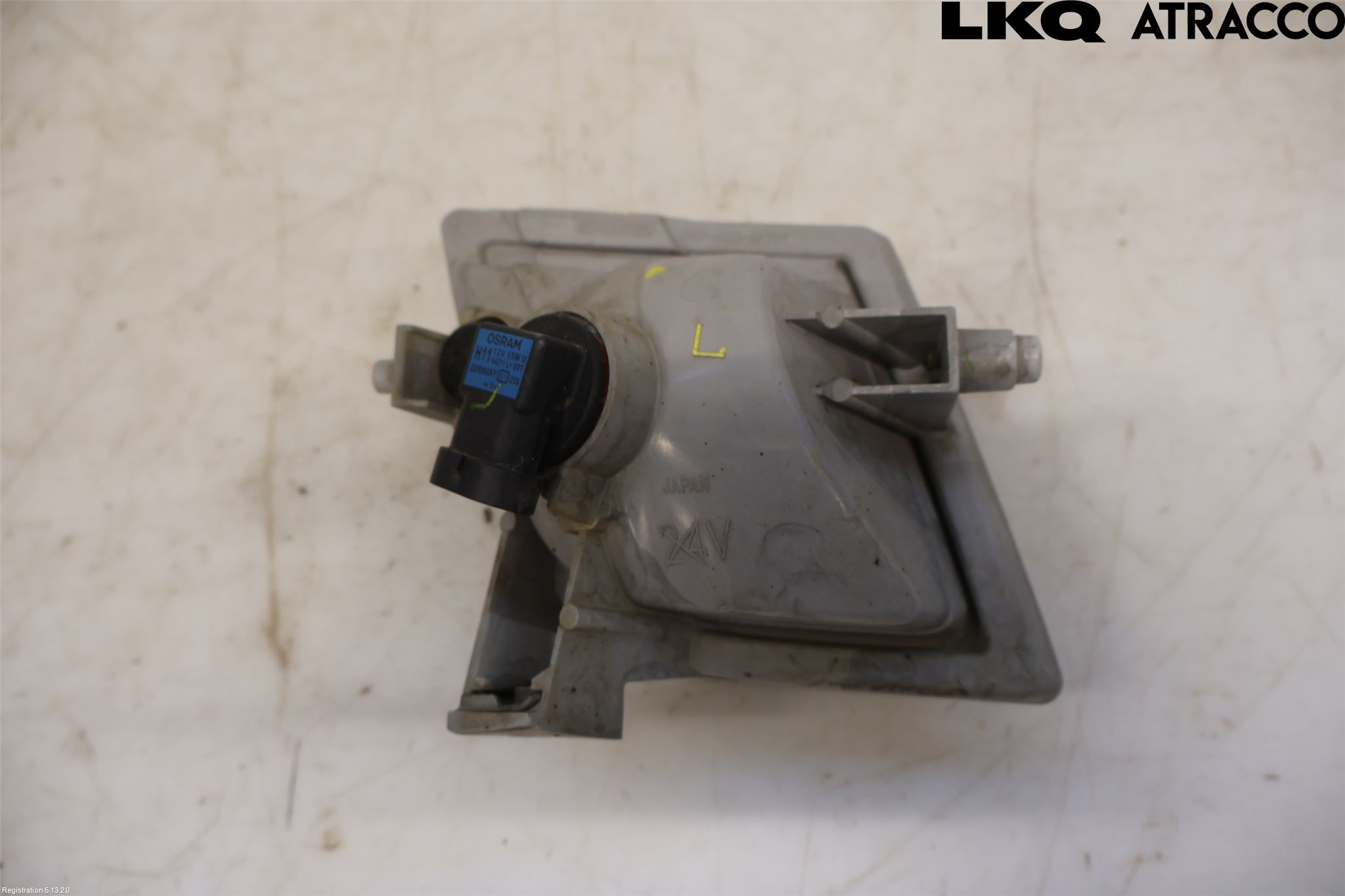 Mazda 6 08-13 Dimljus-Varselljus Fram