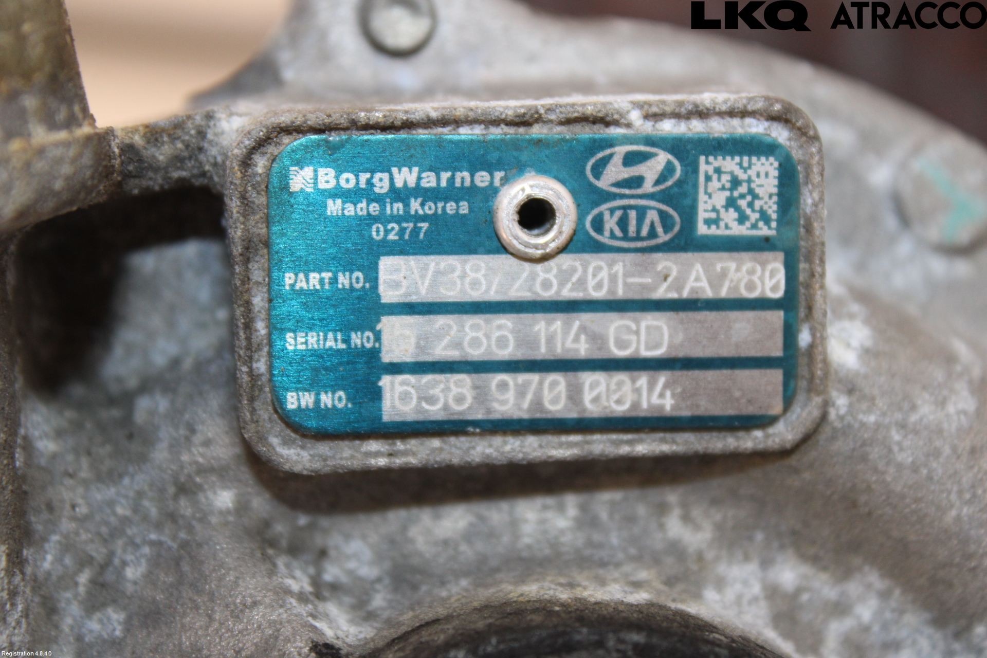 Kia CEED 12-18 Turboaggregat