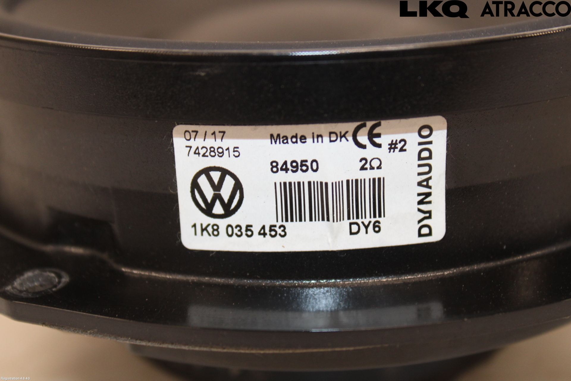 Volkswagen VW GOLF / E-GOLF VII 13-20 Högtalare