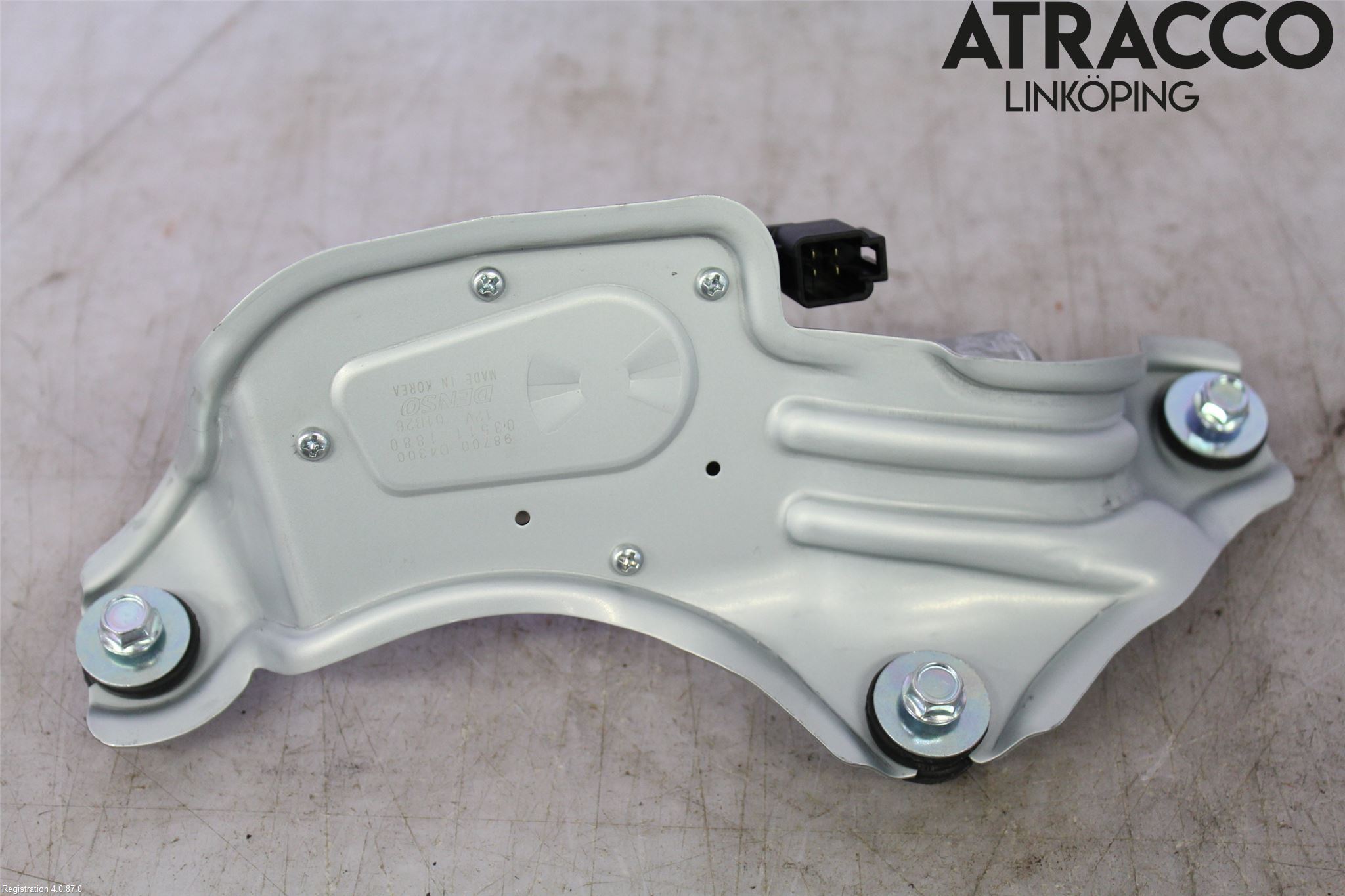 Kia OPTIMA 16-20 Torkarmotor Baklucka