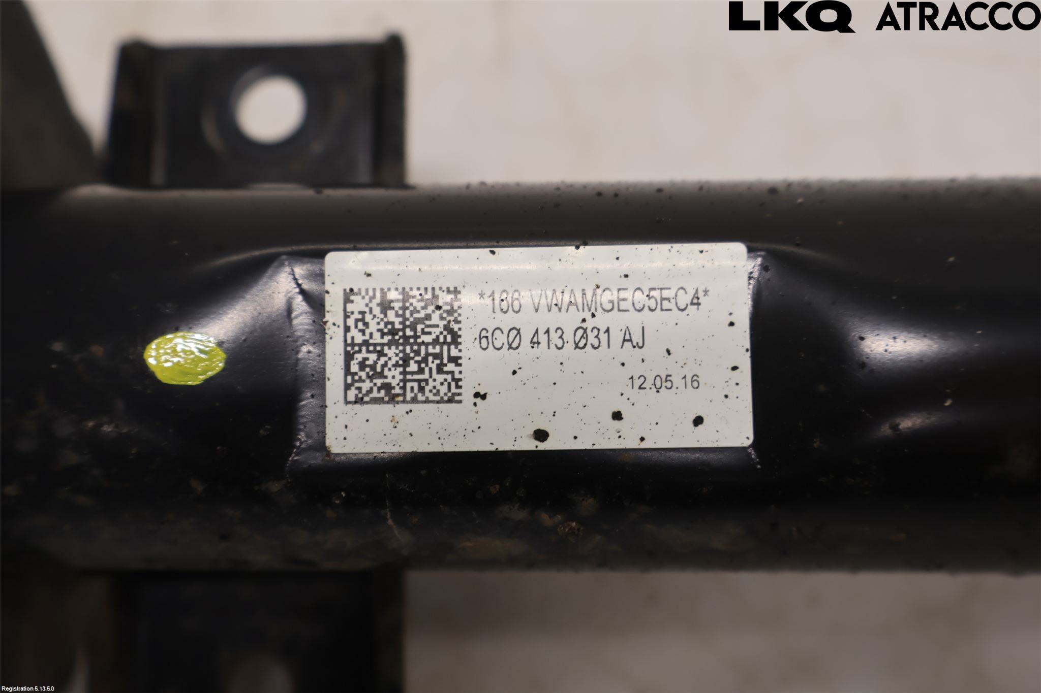 Volkswagen VW POLO 10-17 Fjäderben Fram Höger