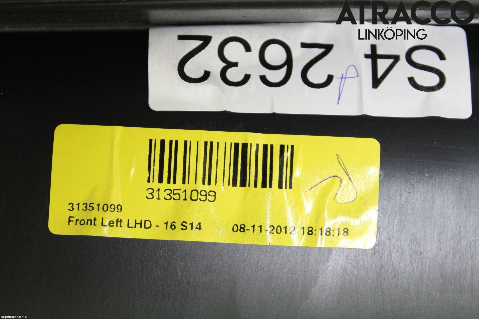 Volvo V40 12-19 Dörrklädsel Vä