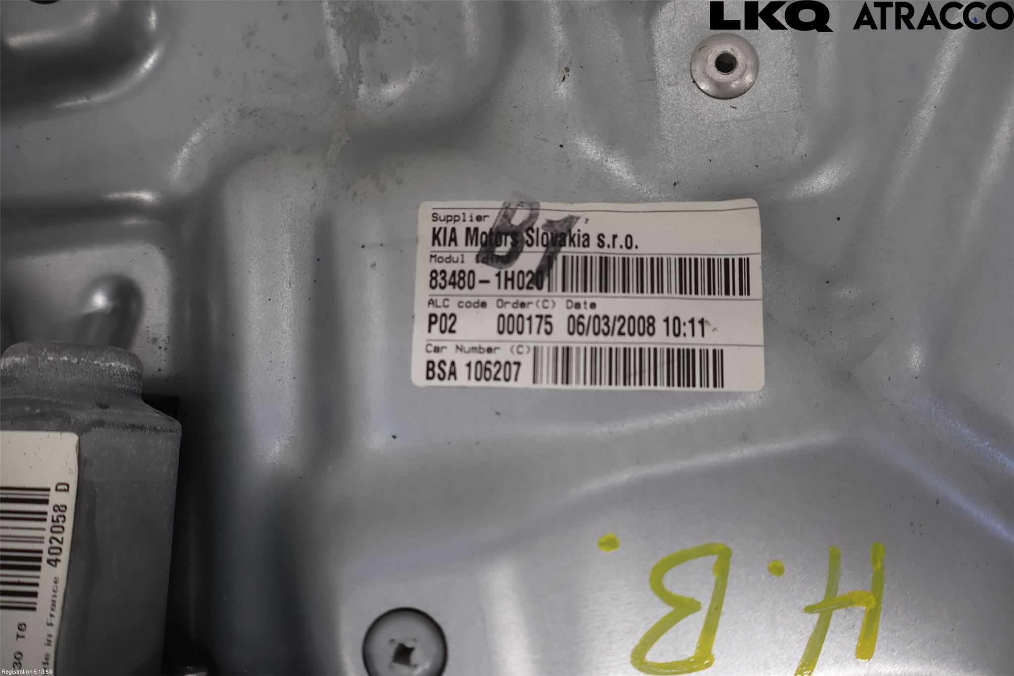 Kia CEED 06-12 Fönsterhiss El Kompl