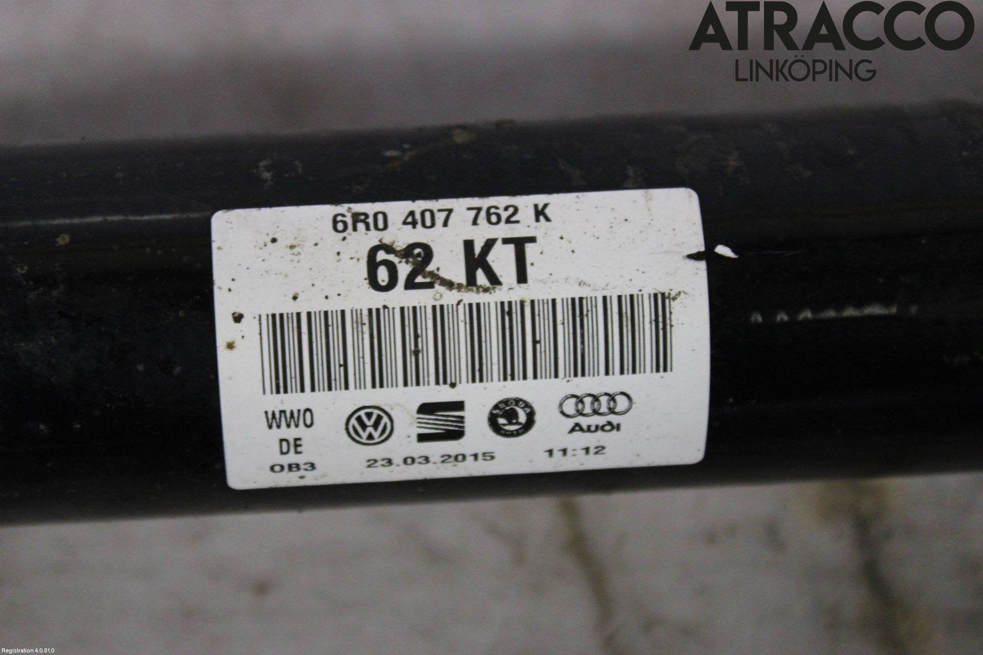Skoda FABIA 15-21 Drivaxel Fram Höger