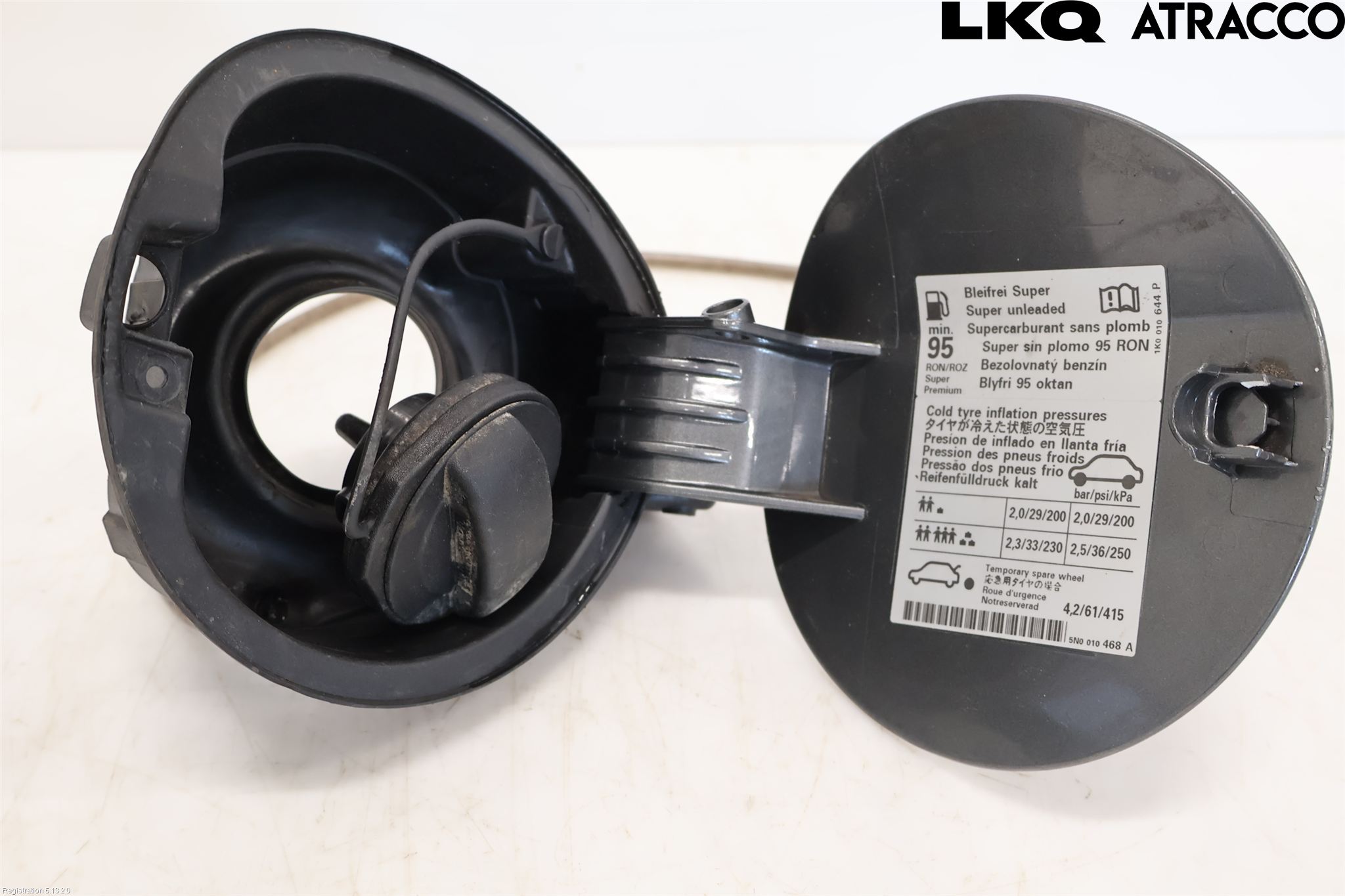 Volkswagen VW TIGUAN 07-16 Tanklucka