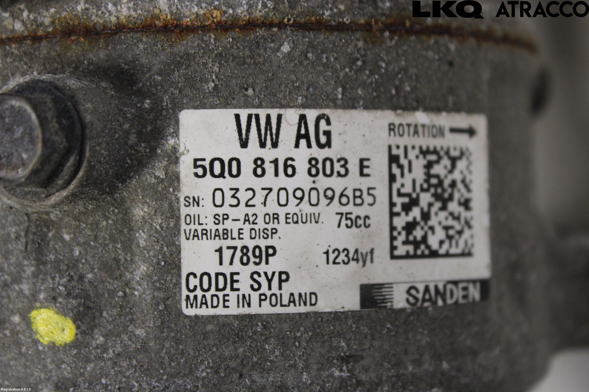 Skoda RAPID Ac Kompressor