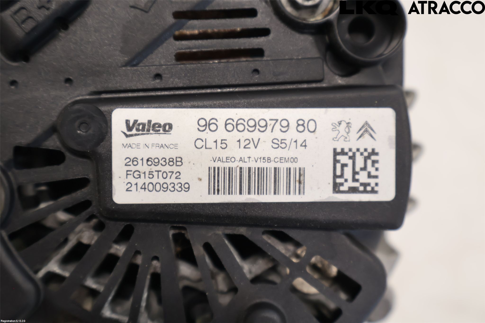 Peugeot 308 14-21 Generator