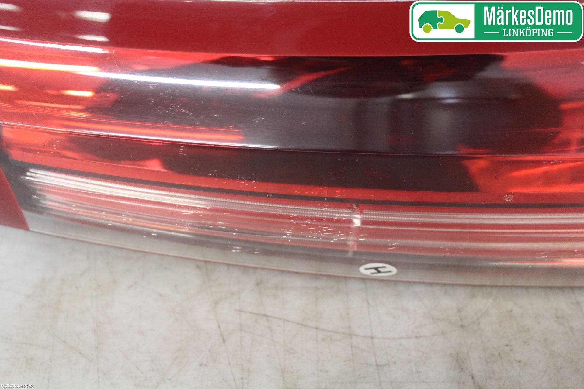 Citroen C4 GRAND PICASSO 07-13 Bakljus Höger