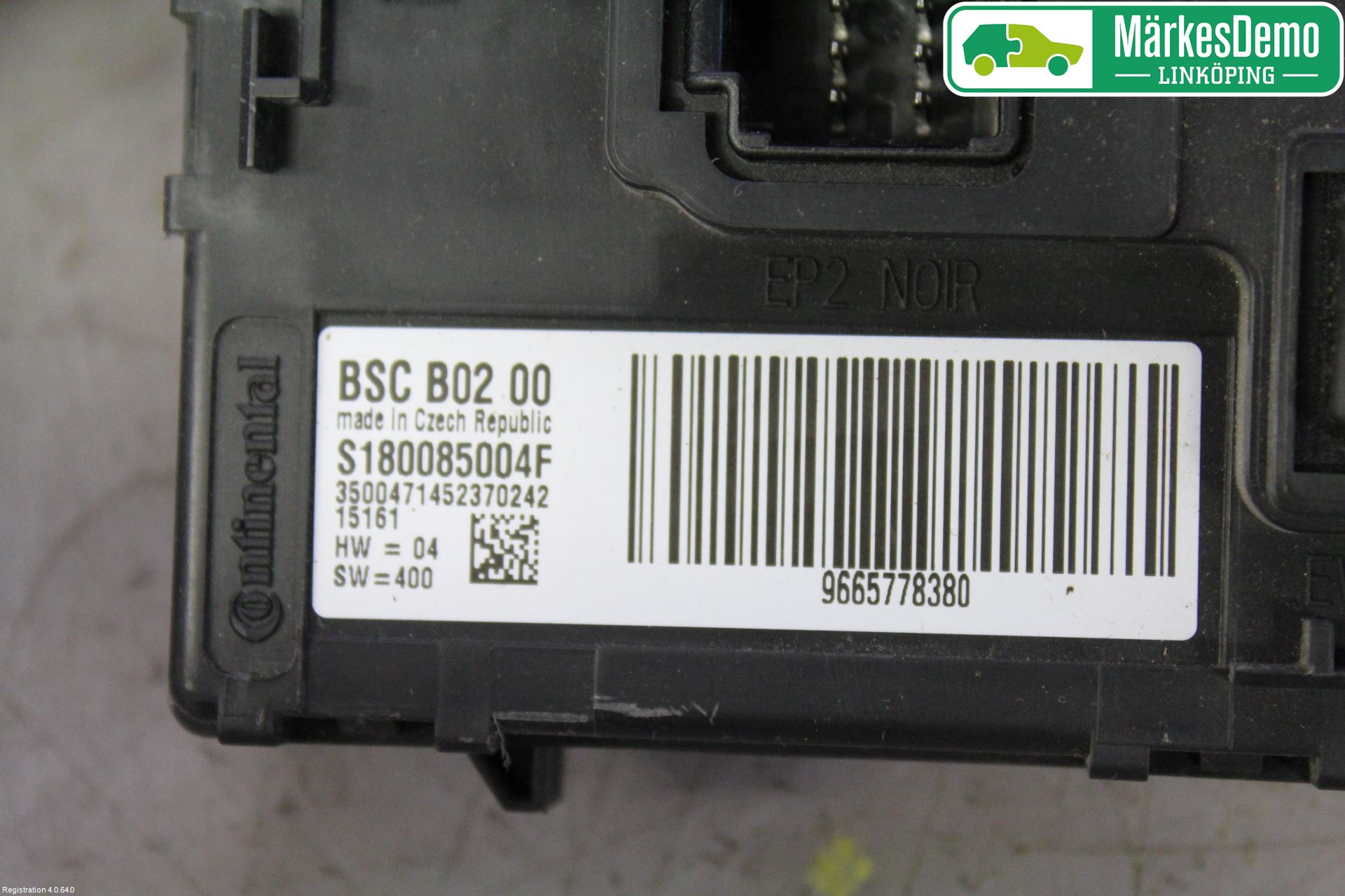 Peugeot PARTNER 16-18 Säkringsdosa-Elcentral