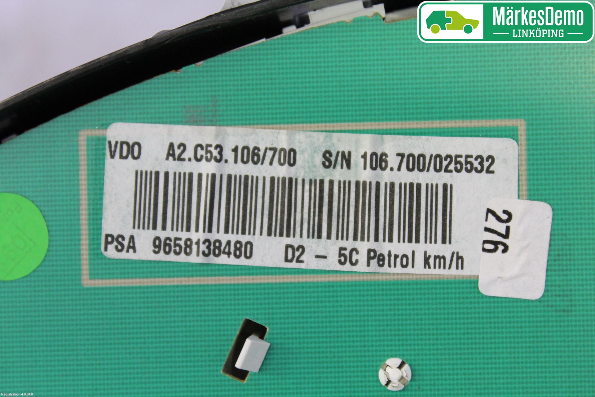 Peugeot 407 Instrument Komb