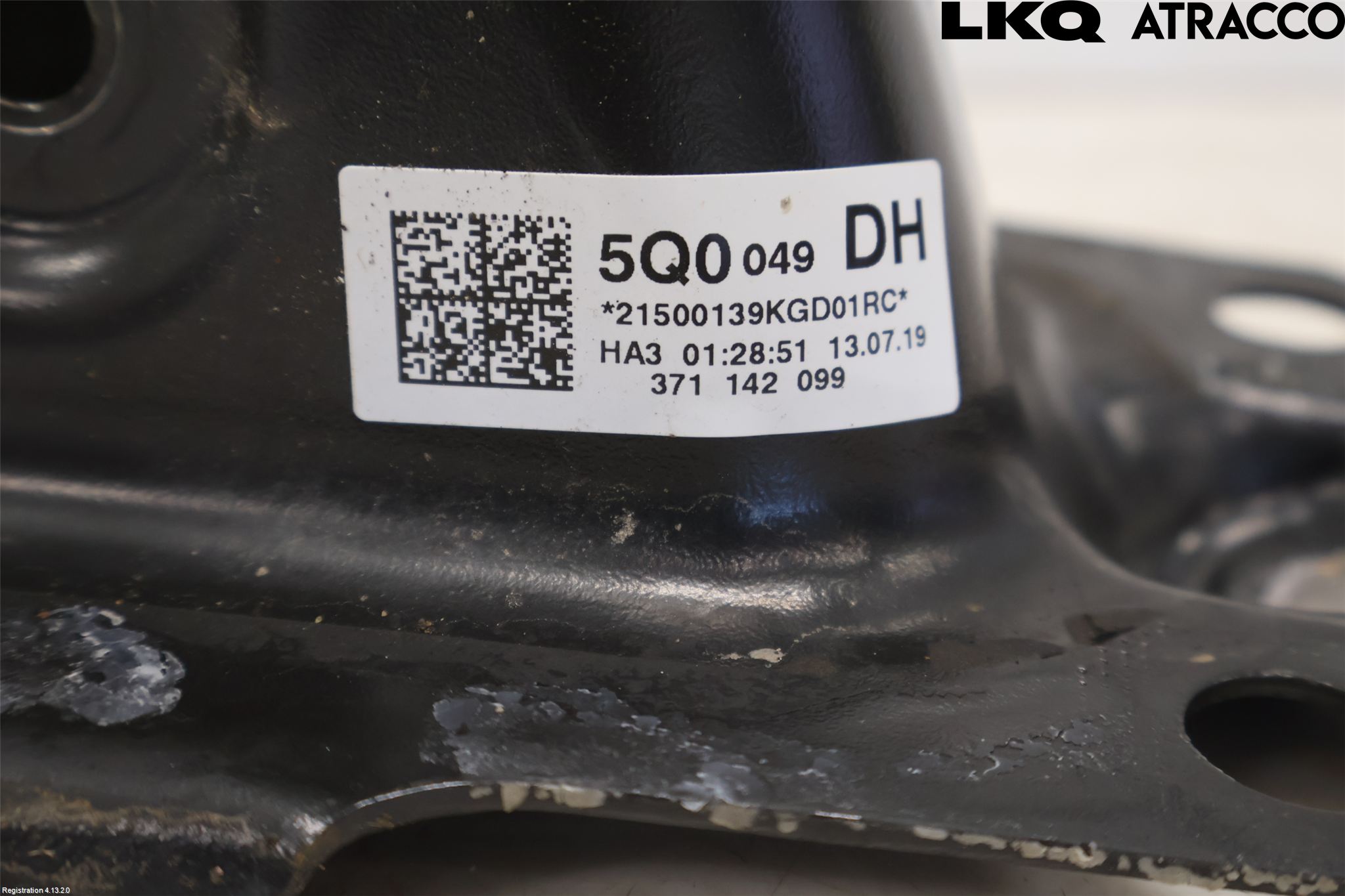 Volkswagen VW GOLF / E-GOLF VII 13-20 Bärarm Bak Höger