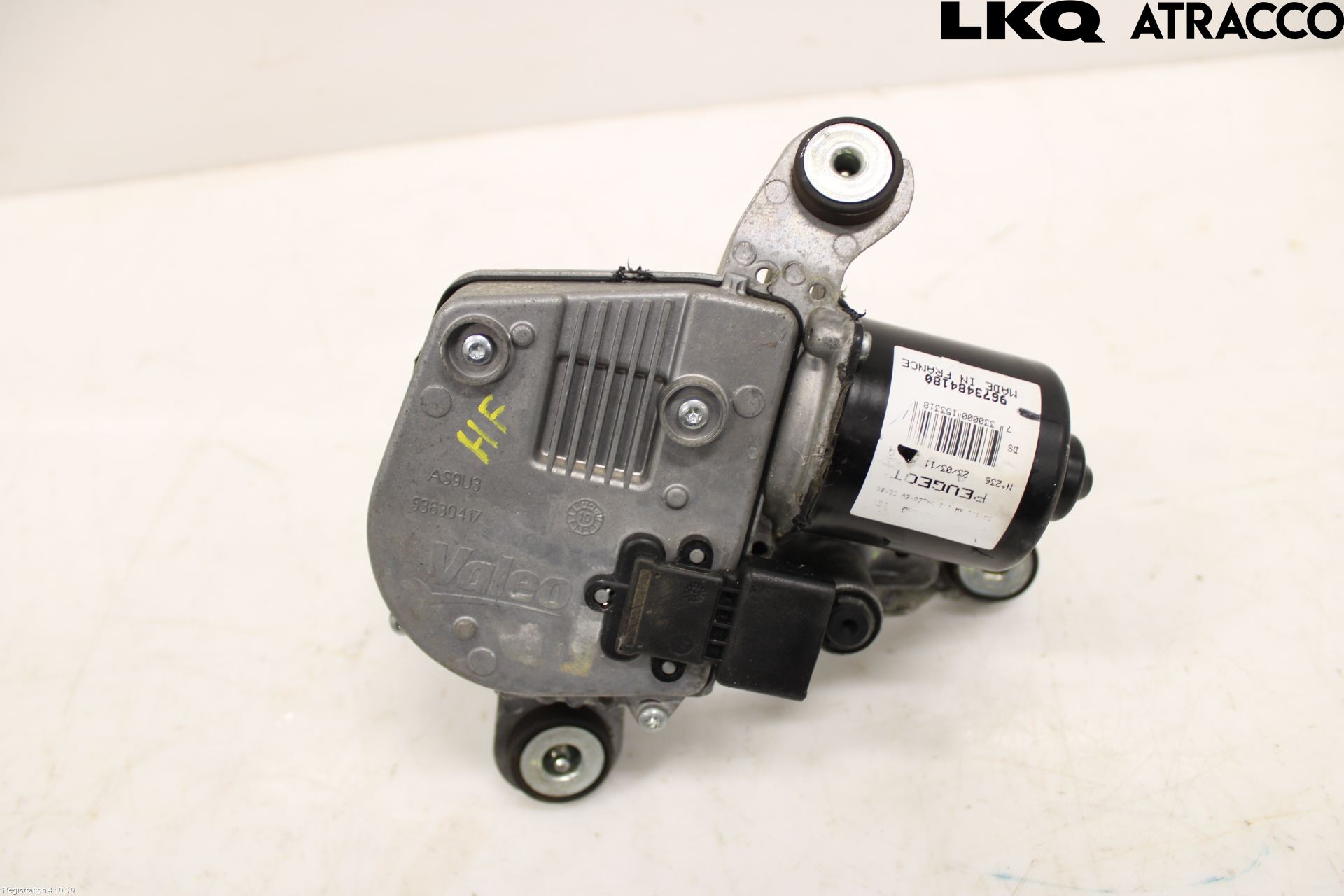 Peugeot RCZ Torkarmotor Vindruta