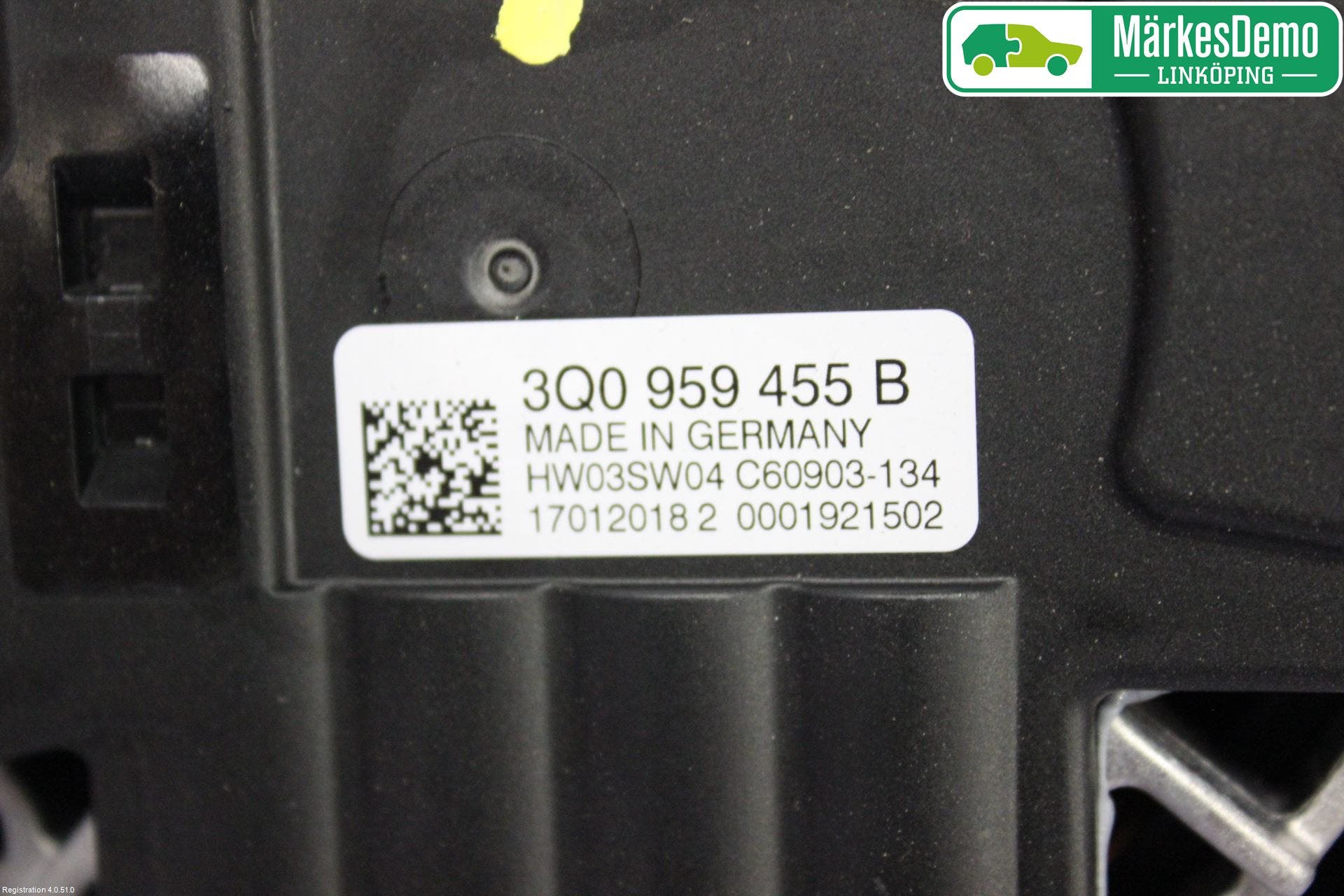 Volkswagen VW PASSAT 15-19 Kylfläkt El