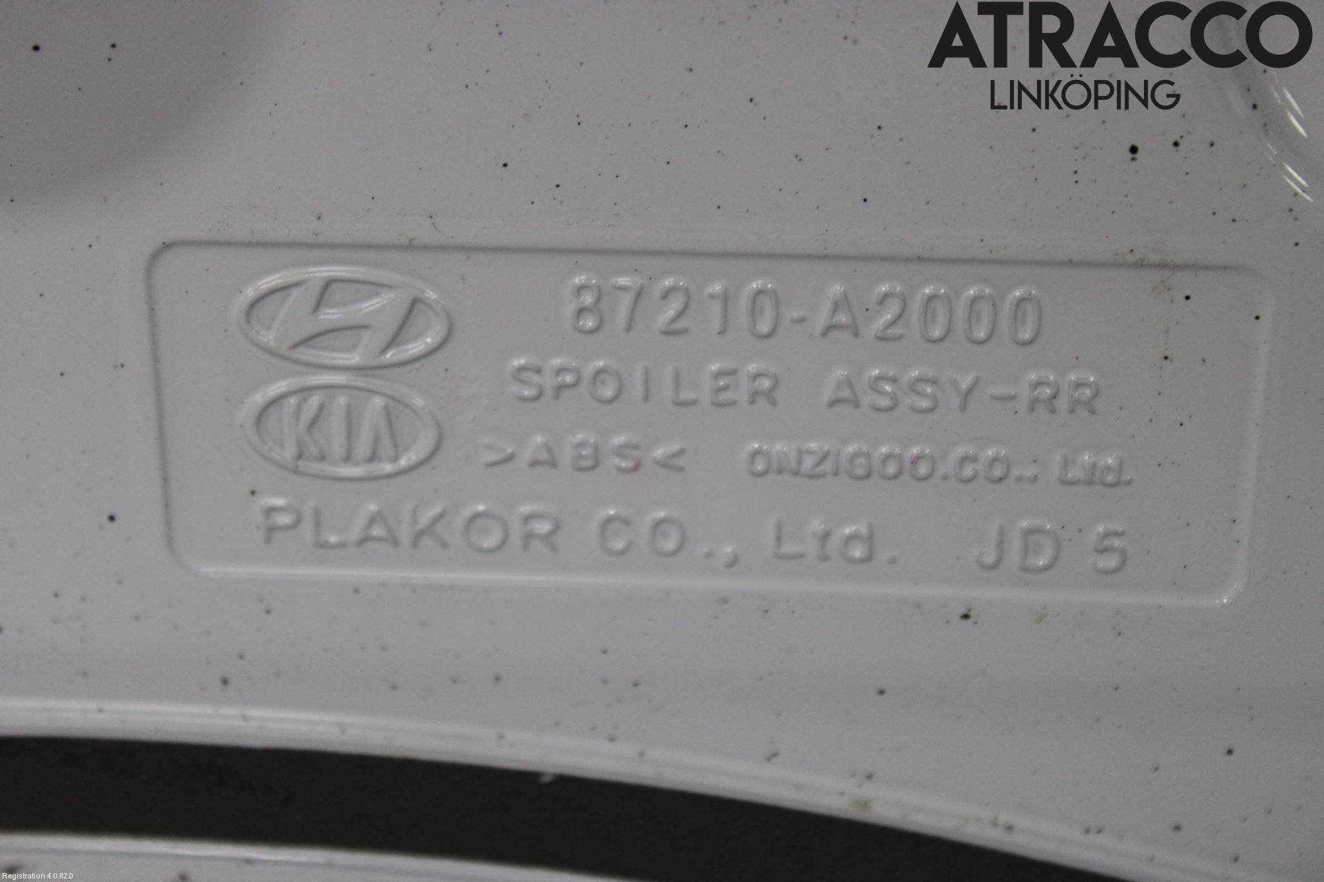 Kia CEED 12-18 Spoiler Baklucka