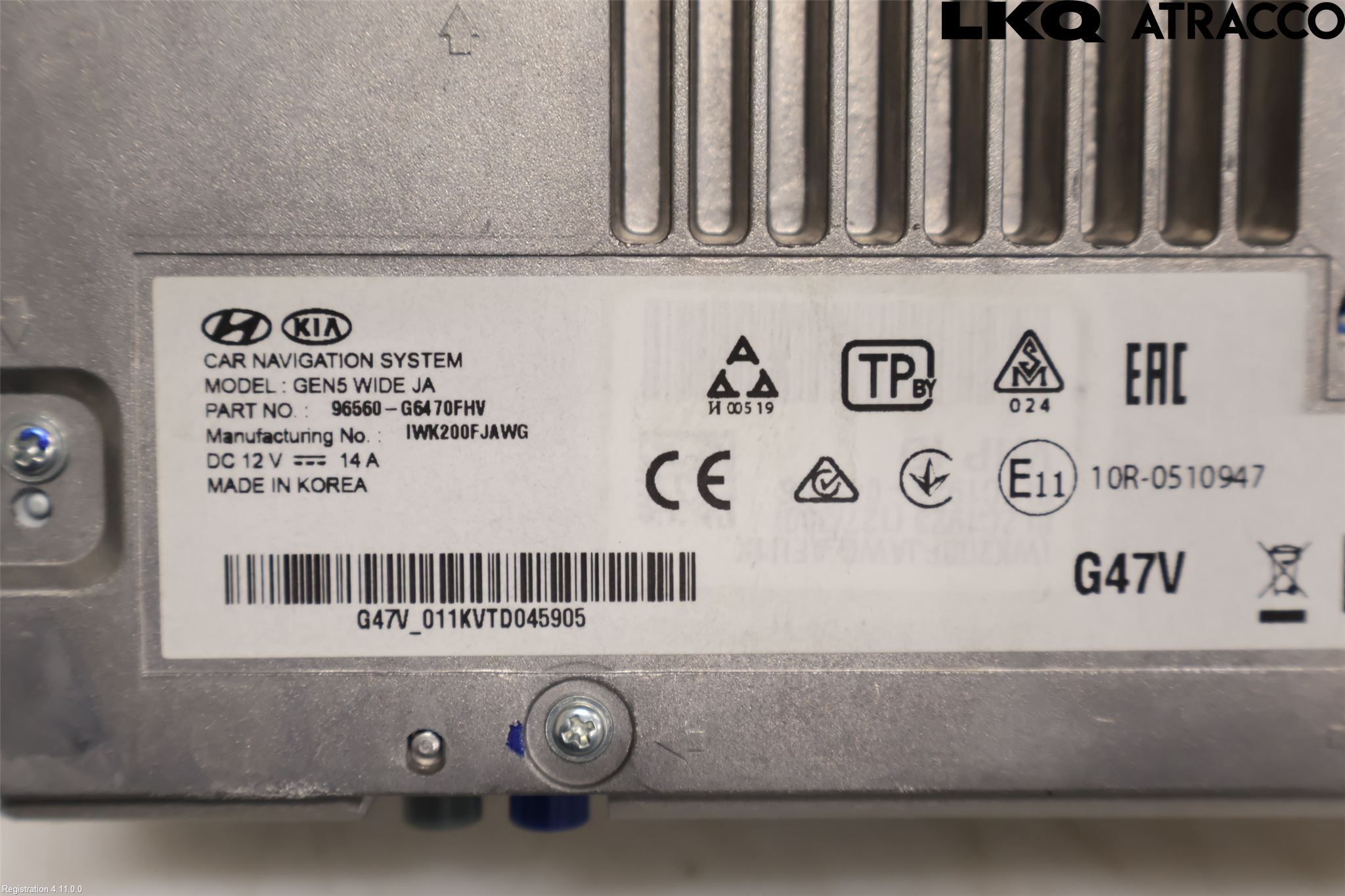 Kia PICANTO 17- Radio