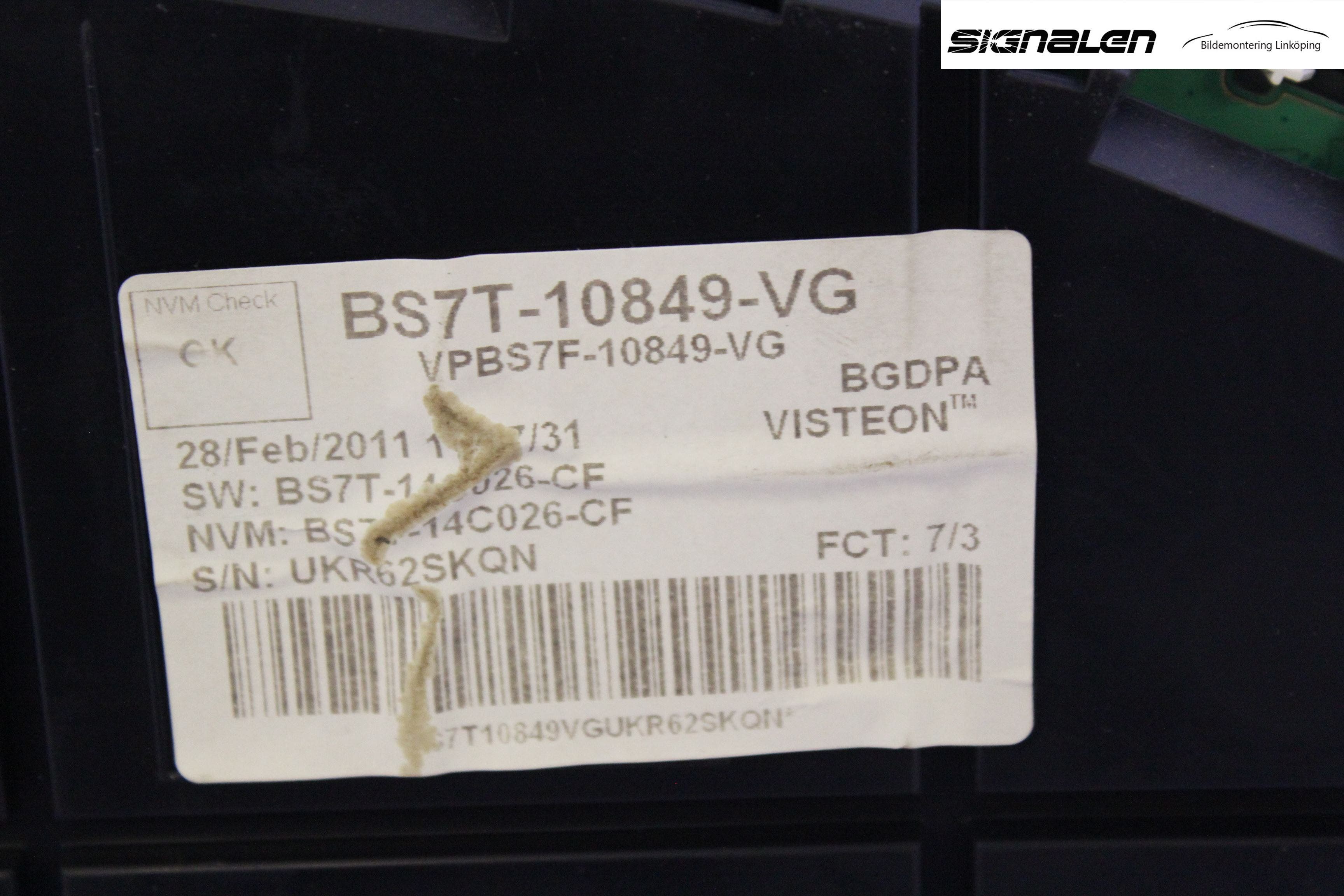 Ford MONDEO 07-15 Instrument Komb