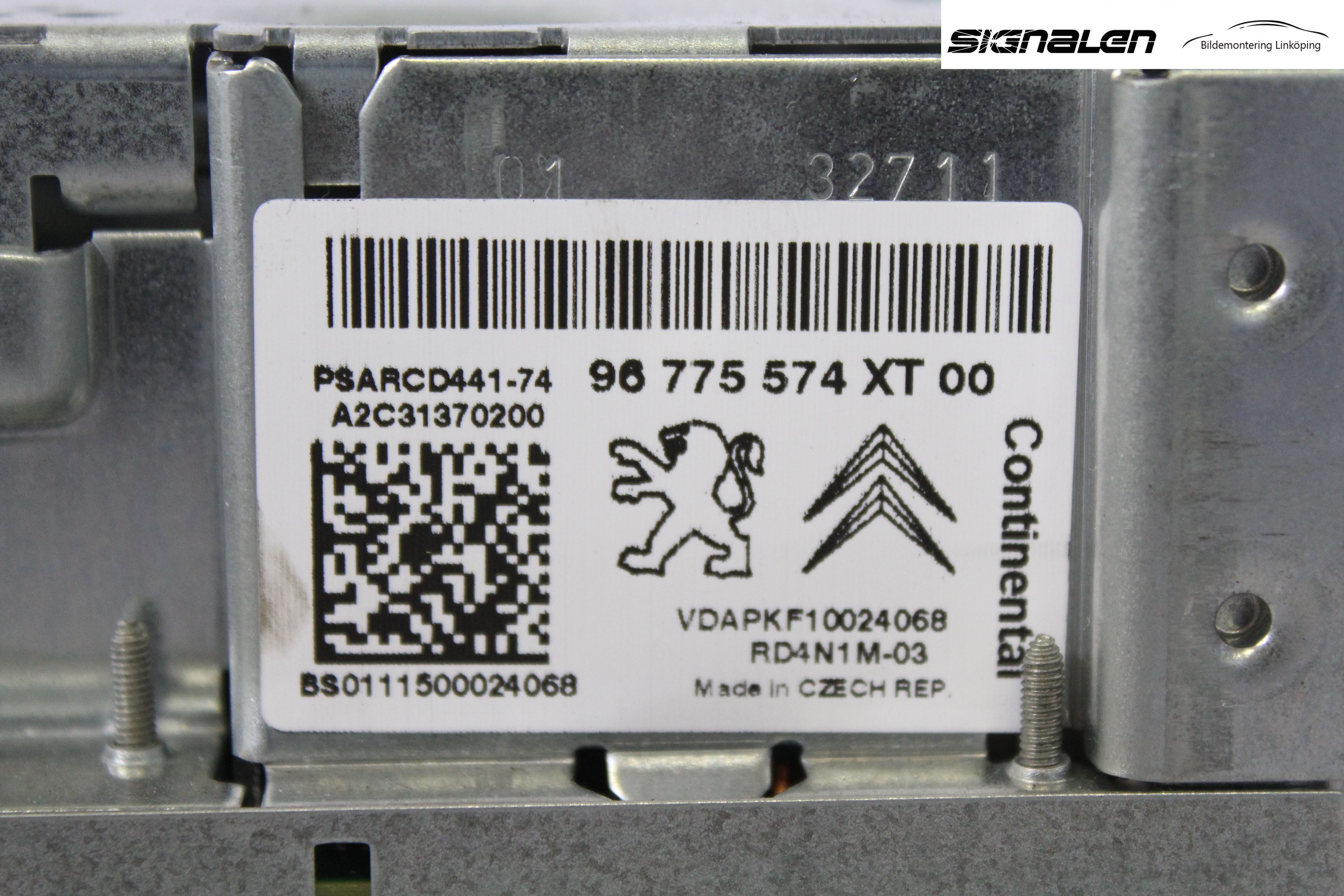 Peugeot 207 Cd Radio - Multimediapanel